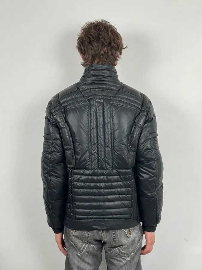 Versace 2000s Versace Black Puffer Bomber Jacket Size US M / EU 48-50 / 2 - 3 Thumbnail