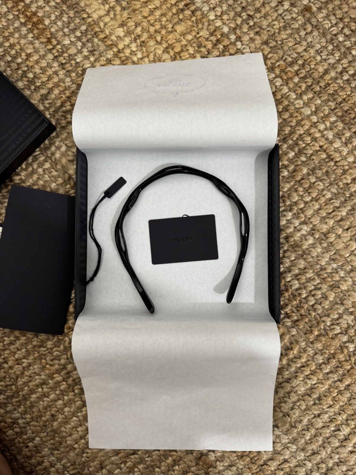 Prada Prada headband ss24 Size ONE SIZE - 5 Thumbnail
