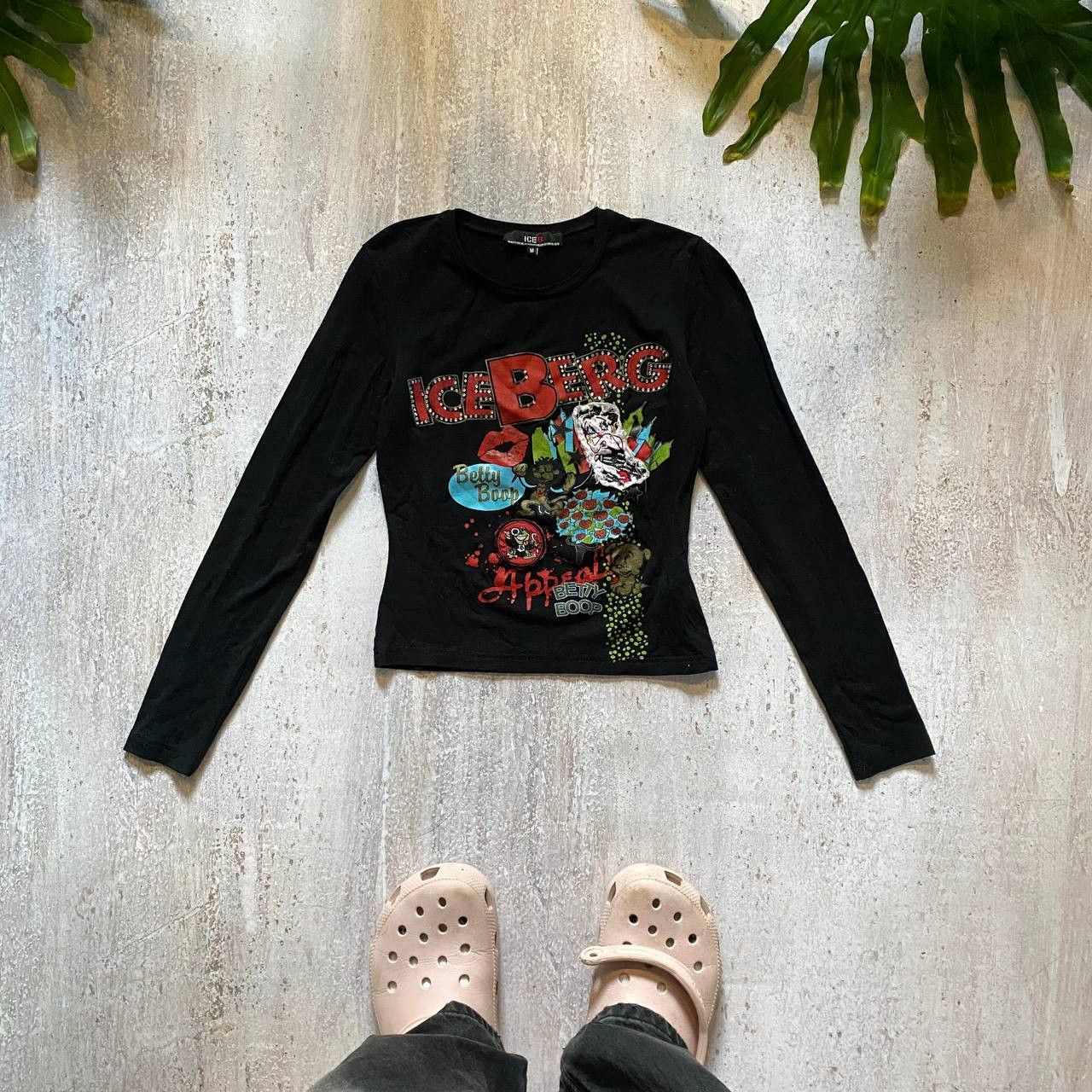 Iceberg VINTAGE Y2K ICEBERG BETTY BOOP AMAZING LONG SLEEVE Size M / US 6-8 / IT 42-44 - 1 Thumbnail