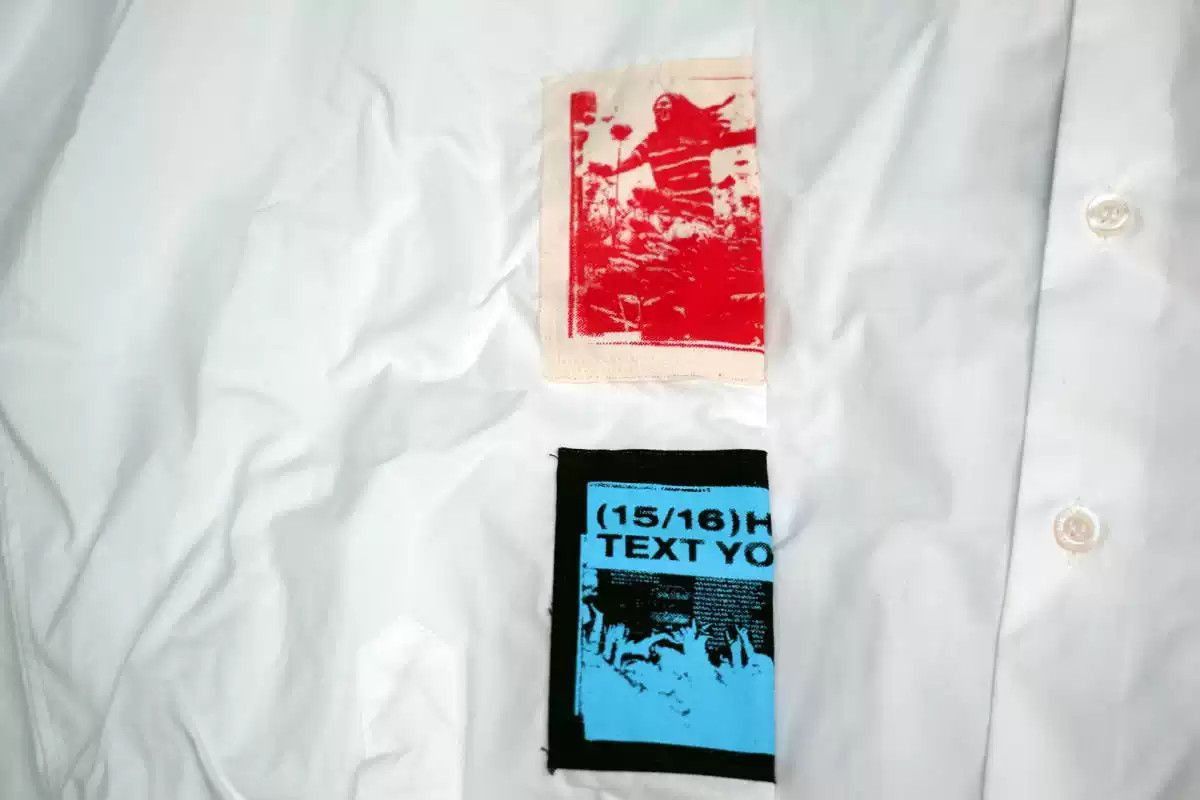 RAF SIMONS 2020SS map shirt-2505