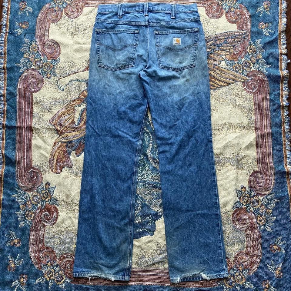 Carhartt Vintage Distressed Carhartt Jeans Size US 36 / EU 52 - 2 Thumbnail
