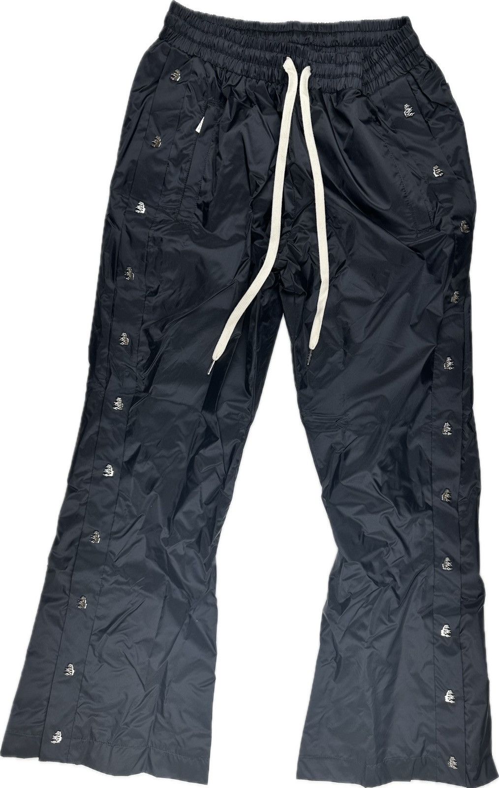 image of Hellstar Waxed Nylon Pants in Black, Men's (Size 32)