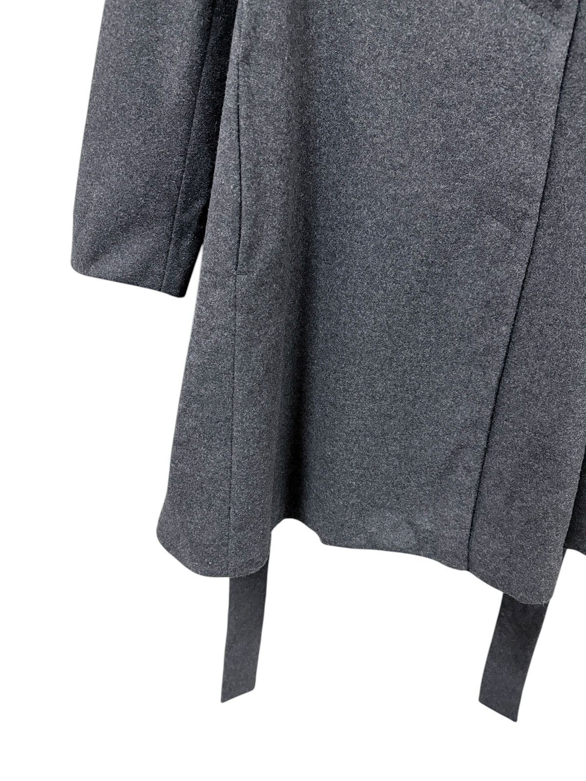 MM6 Max&Co Asymmetrical Wool Double Breasted Longjacket Belt Size US S / EU 44-46 / 1 - 10 Thumbnail