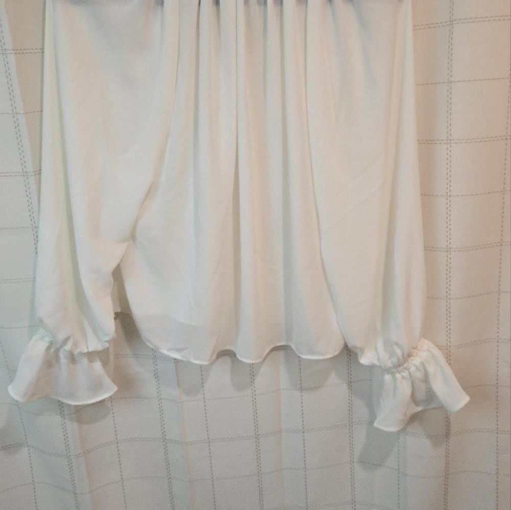 Madewell Madewell Long-Sleeve Tie-Neck Top Size S / US 4 / IT 40 - 7 Thumbnail