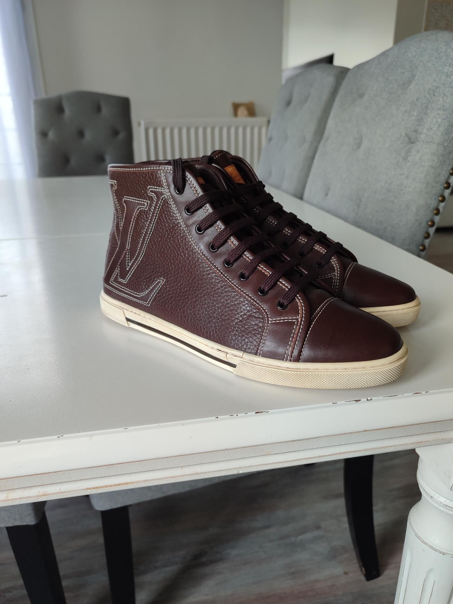 Louis Vuitton BASKETS LOUIS VUITTON PUNCHY HIGHTOP Size US 7.5 / IT 37.5 - 8 Thumbnail
