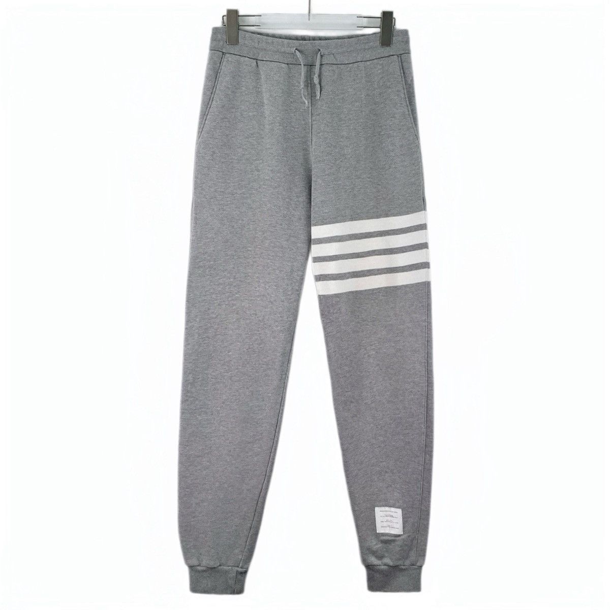 Thom Browne Thom Browne Grey Classic 4-Bar Casual Sweatpants K26WX Size US 34 / EU 50 - 1 Thumbnail
