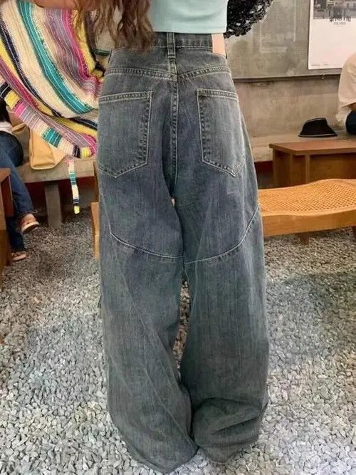 Jean VINTAGE RETRO 90s cargo jeans pants Size US 32 / EU 48 - 3 Thumbnail