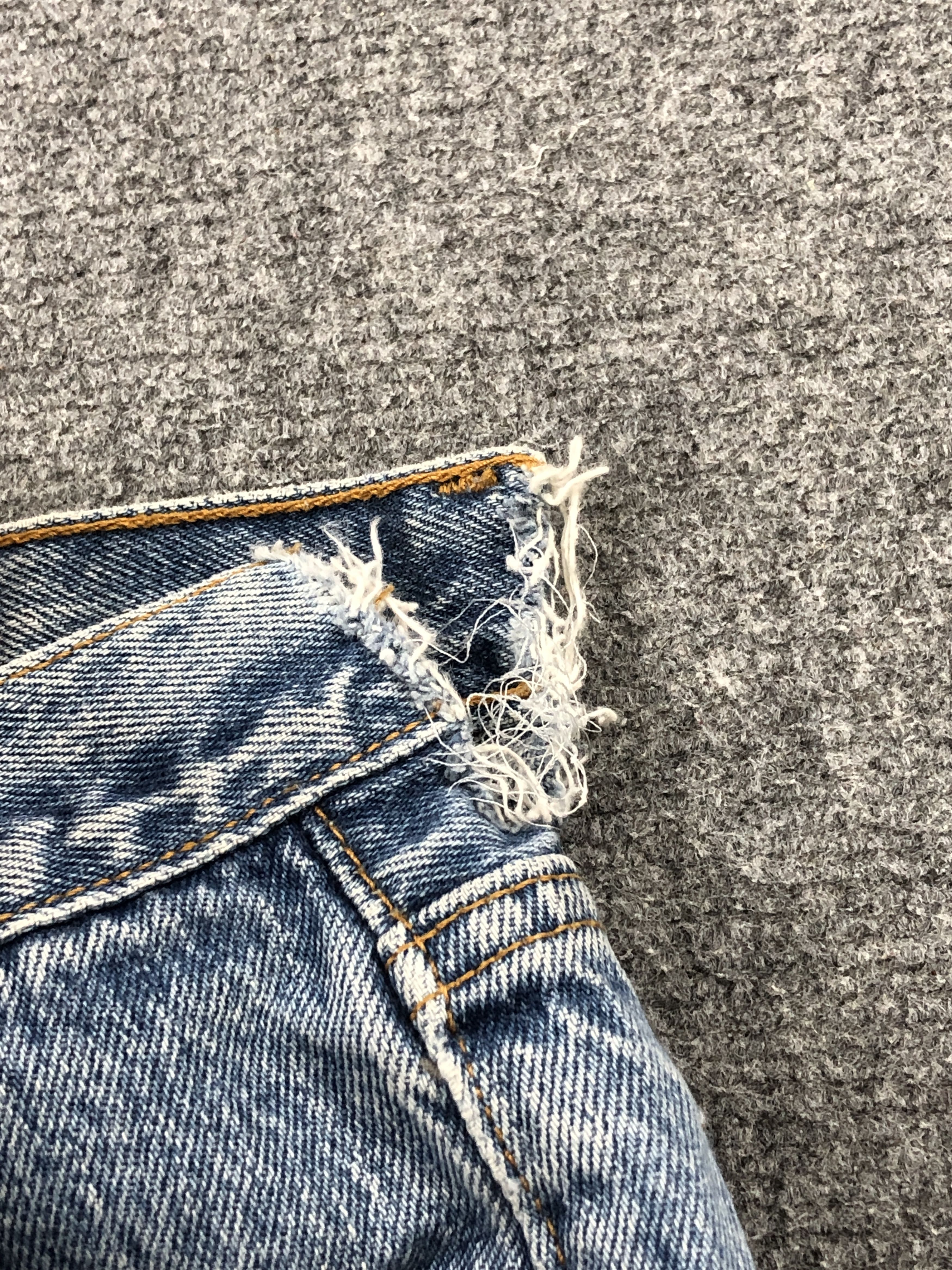 Levi's Vintage Levis 501 Cropped Jeans DP2415 Size US 30 / EU 46 - 10 Thumbnail