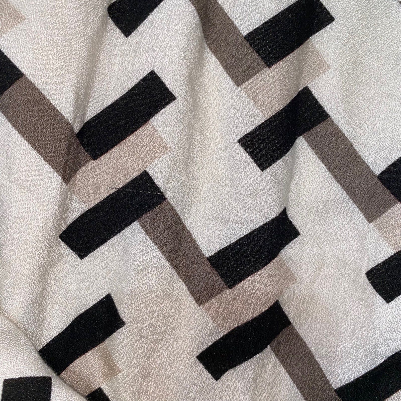 Anthropologie Anthropologie Harlun Anacapa Geometric Jumpsuit Romper S NWT Size 28" / US 6 / IT 42 - 7 Thumbnail