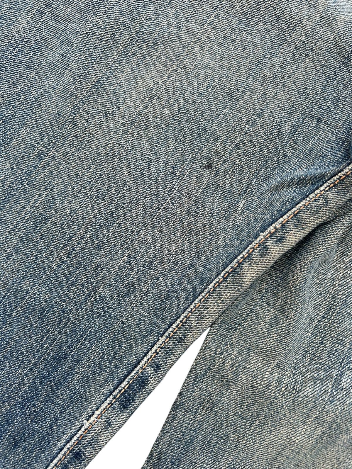 Japanese Brand × Kapital × Vintage Edwin Selvedge Distressed Rusty mud Wash Denim Size US 28 / EU 44 - 16 Thumbnail