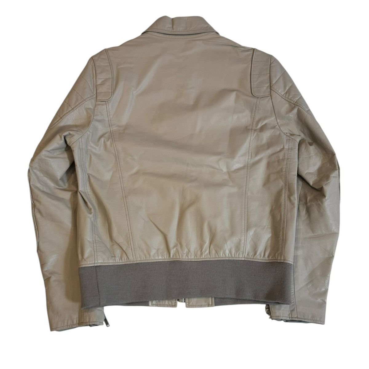 Undercover Undercover Autumn 2011 Grey Cowhide Jacket Size US S / EU 44-46 / 1 - 3 Thumbnail