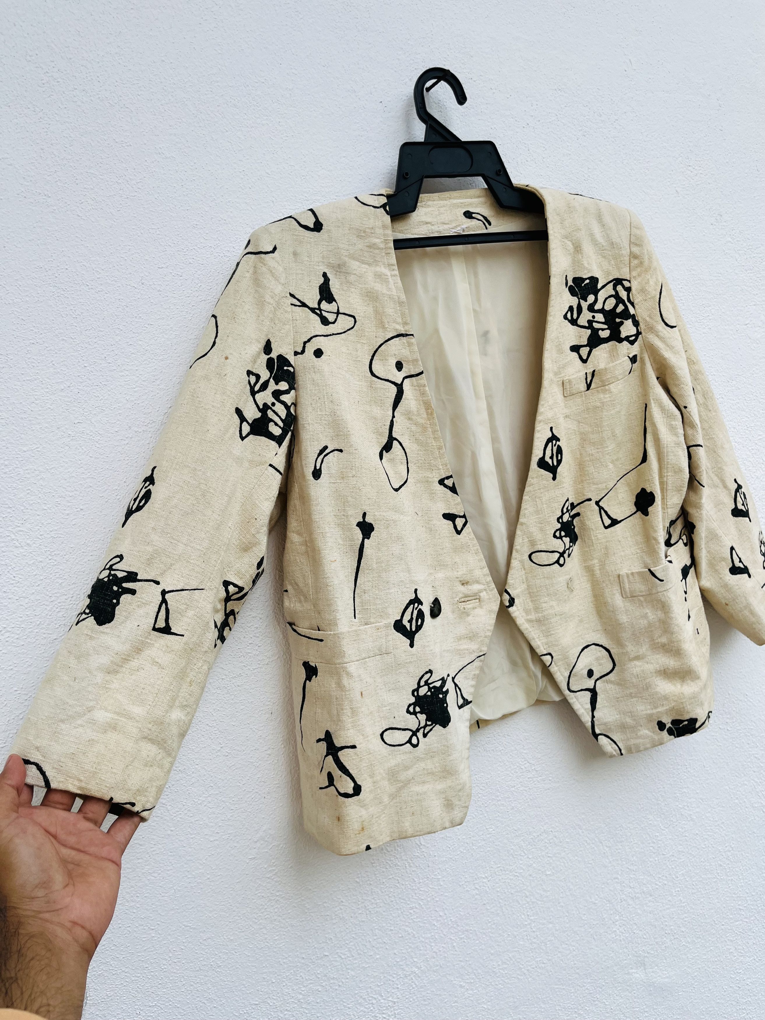 Japanese Brand Vintage Japanese Art Designer Fashion Style Size L / US 10 / IT 46 - 4 Thumbnail