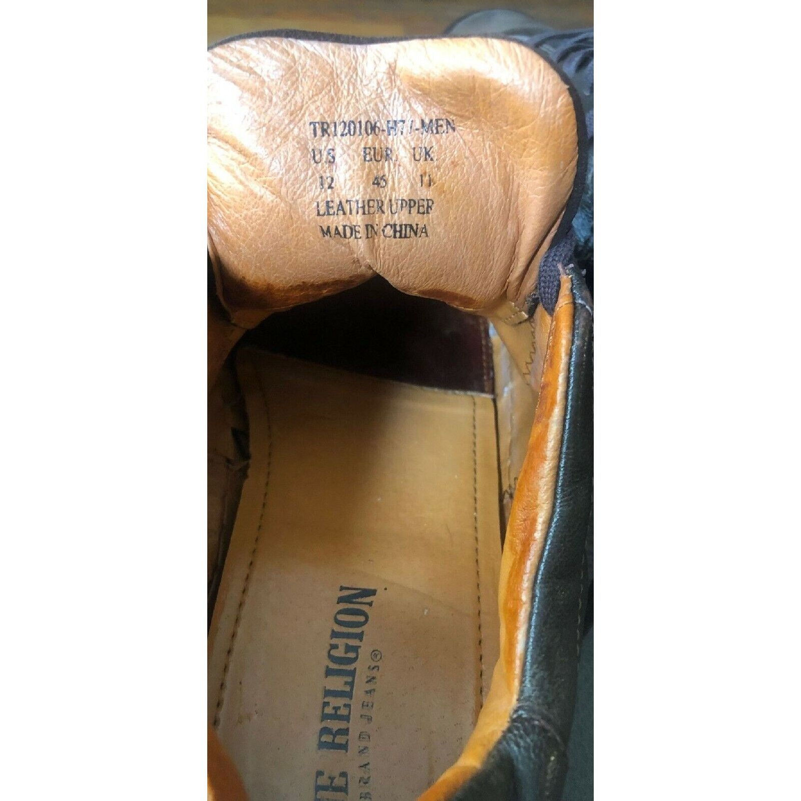 True Religion True Religion Brown Leather & Suede Shoes US 12, UK 11, Size US 11 / EU 44 - 3 Thumbnail