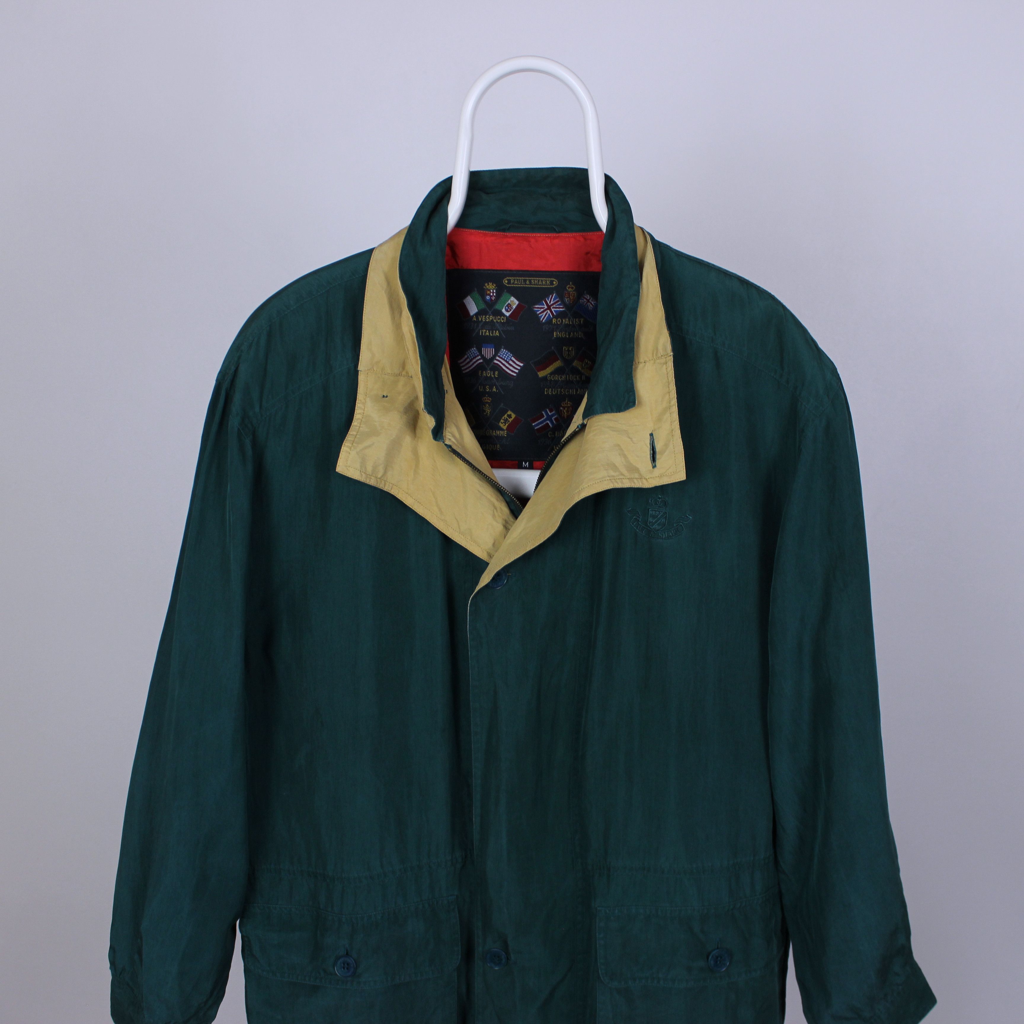 Paul & Shark Paul Shark silk jacket men green vintage L XL Size US M / EU 48-50 / 2 - 3 Thumbnail