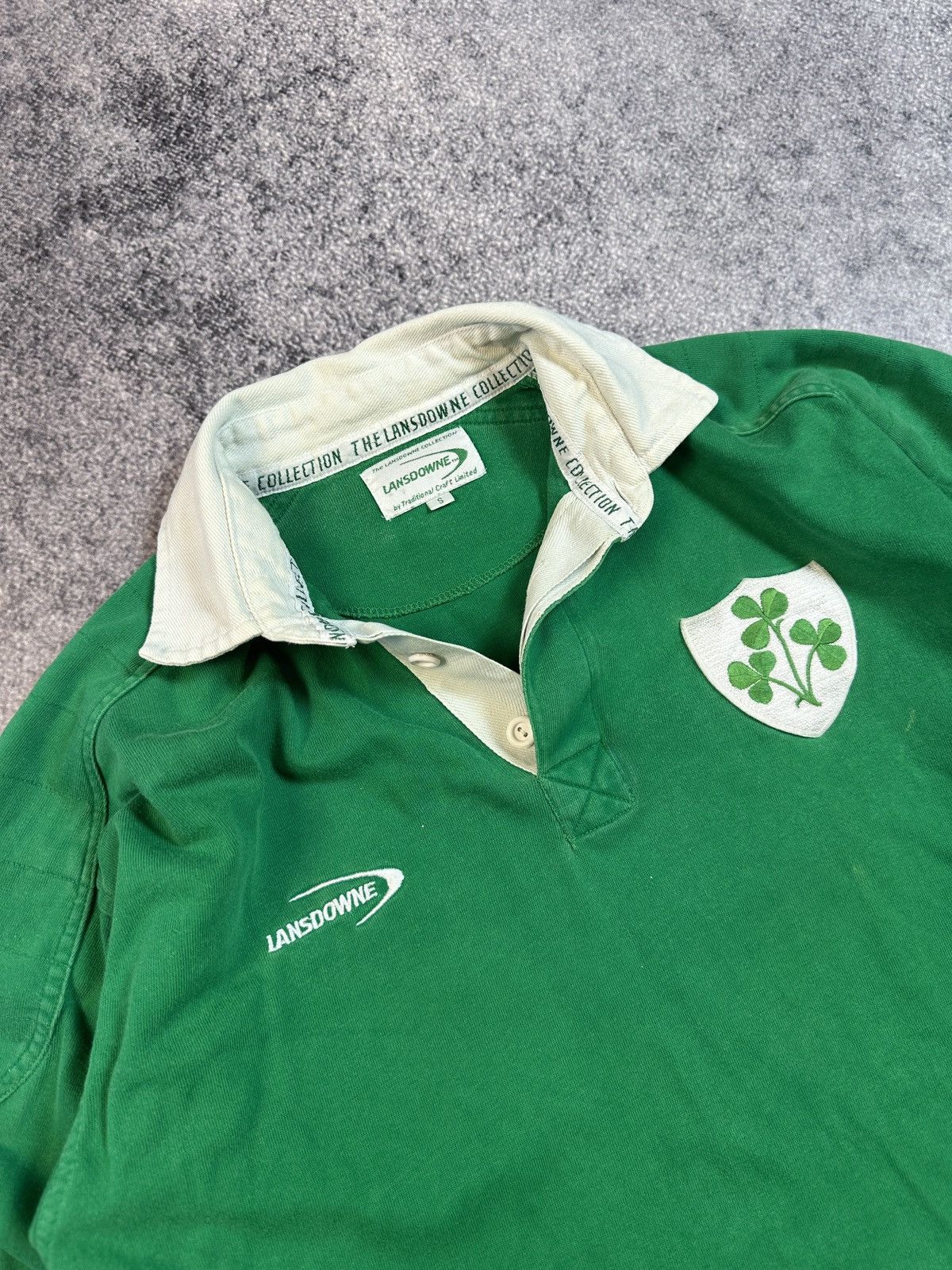 Vintage VTg Lansdowne Ireland Rugby Jersey Polo Vintage S Sportswear Size US S / EU 44-46 / 1 - 2 Thumbnail