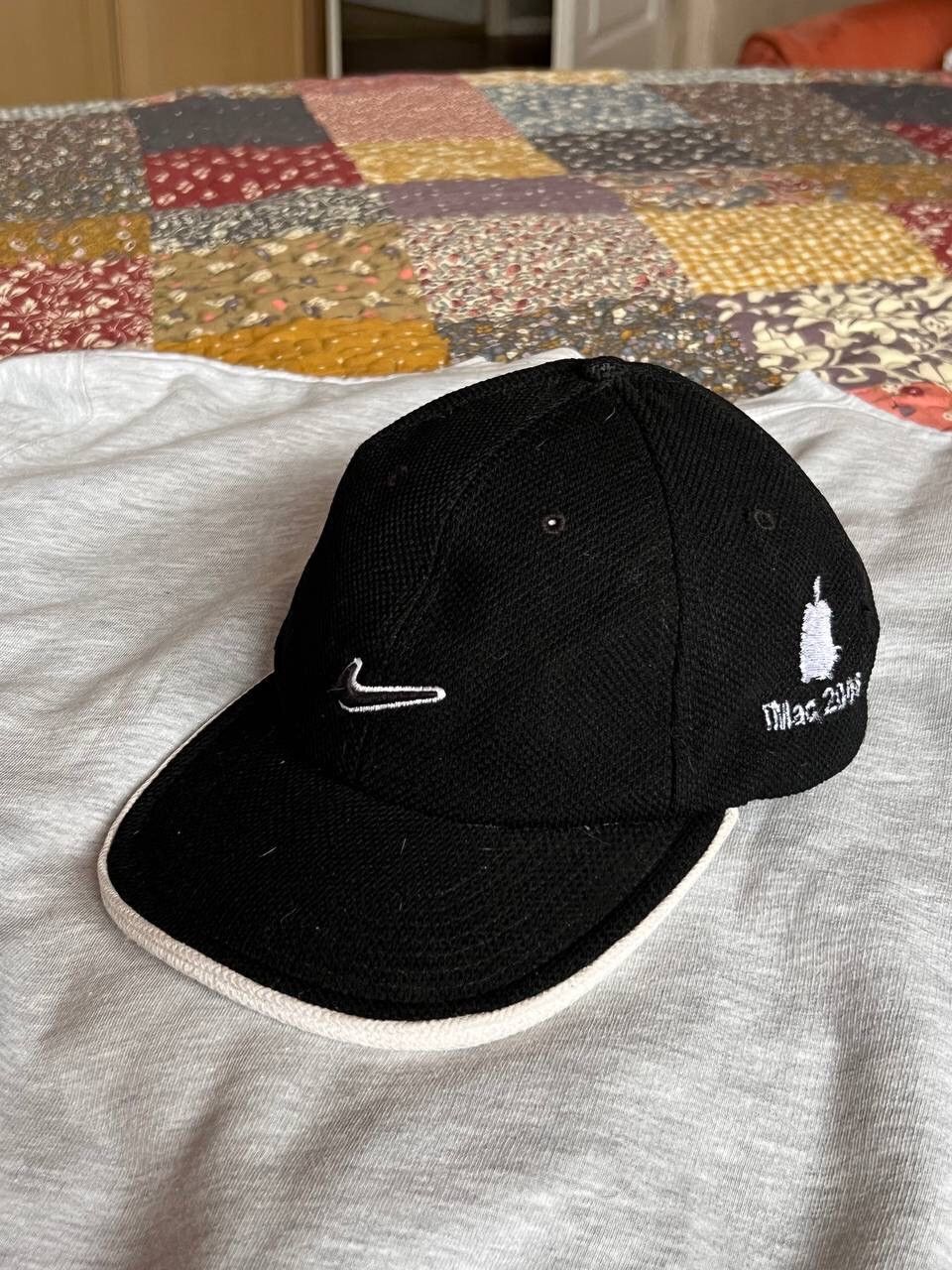 Apple × Nike × Vintage Vintage Apple Imac cap Nike black hat 2006 logo Size ONE SIZE - 3 Thumbnail