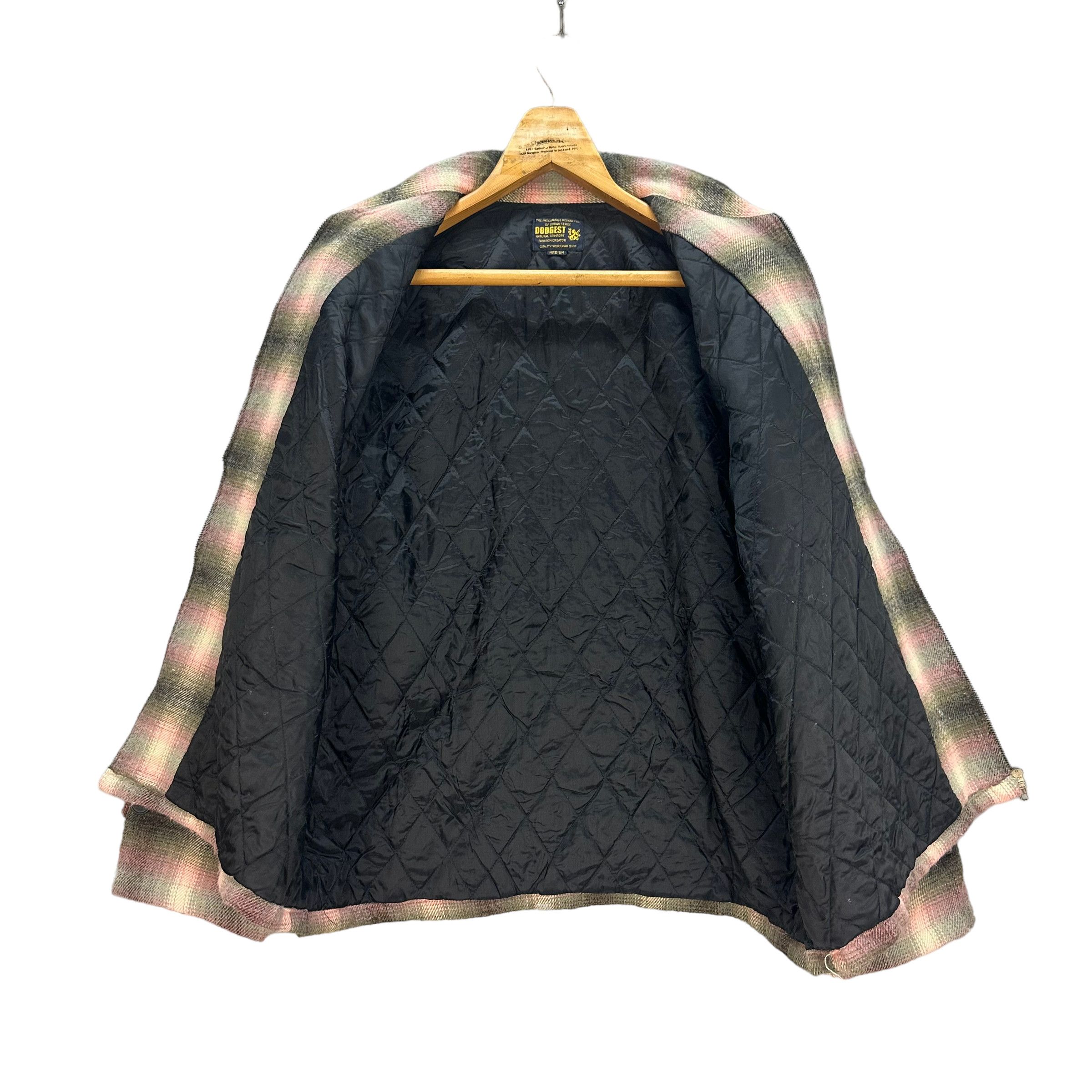 Vintage 90's DODGEST WORKMAN SHIP TARTAN FLANNEL JACKET #7875-187 Size US M / EU 48-50 / 2 - 7 Thumbnail