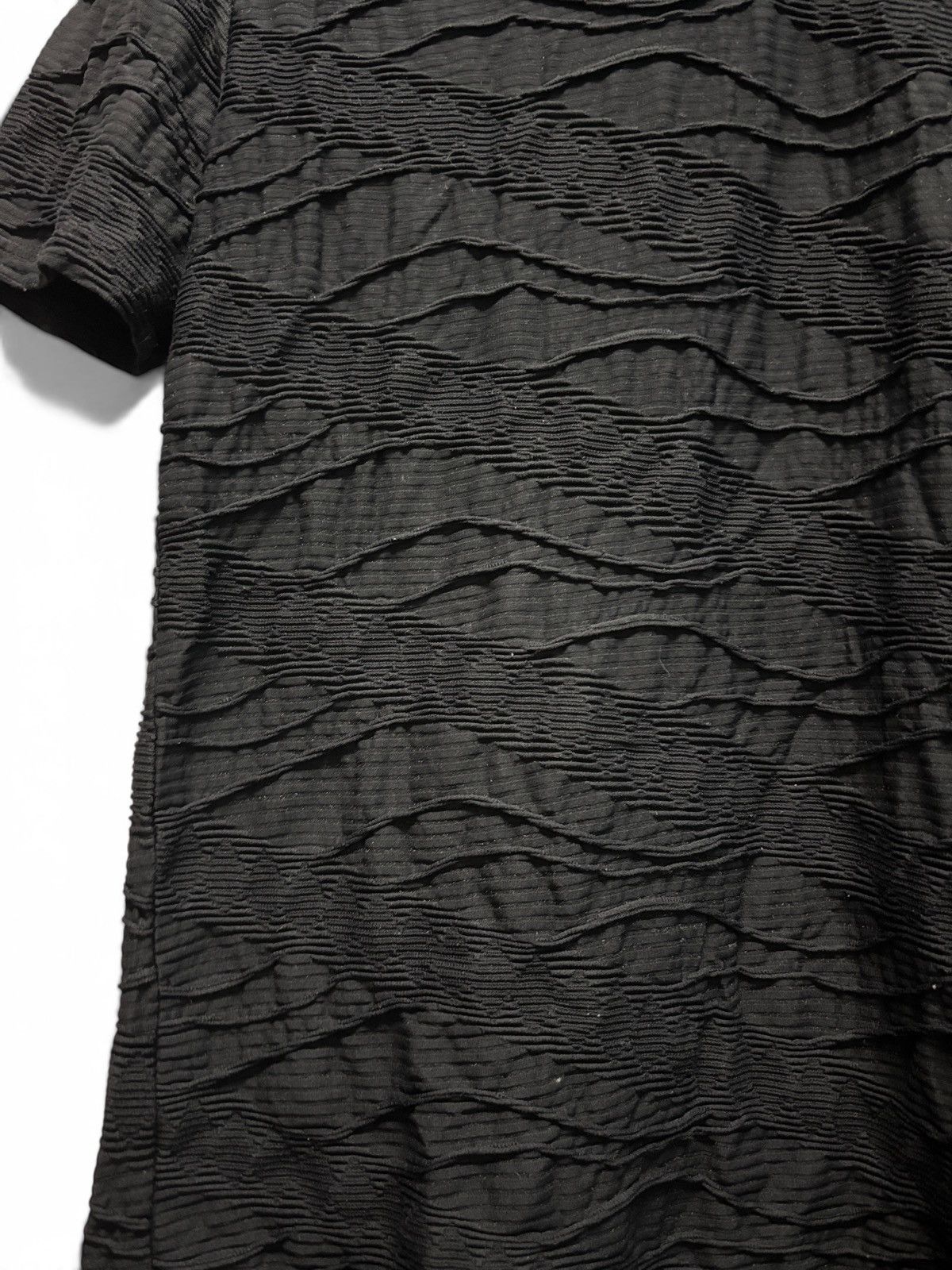 Tornado Mart Tornado Mart Vneck Pleated Wave Style Stretch Shirt Size US M / EU 48-50 / 2 - 5 Thumbnail