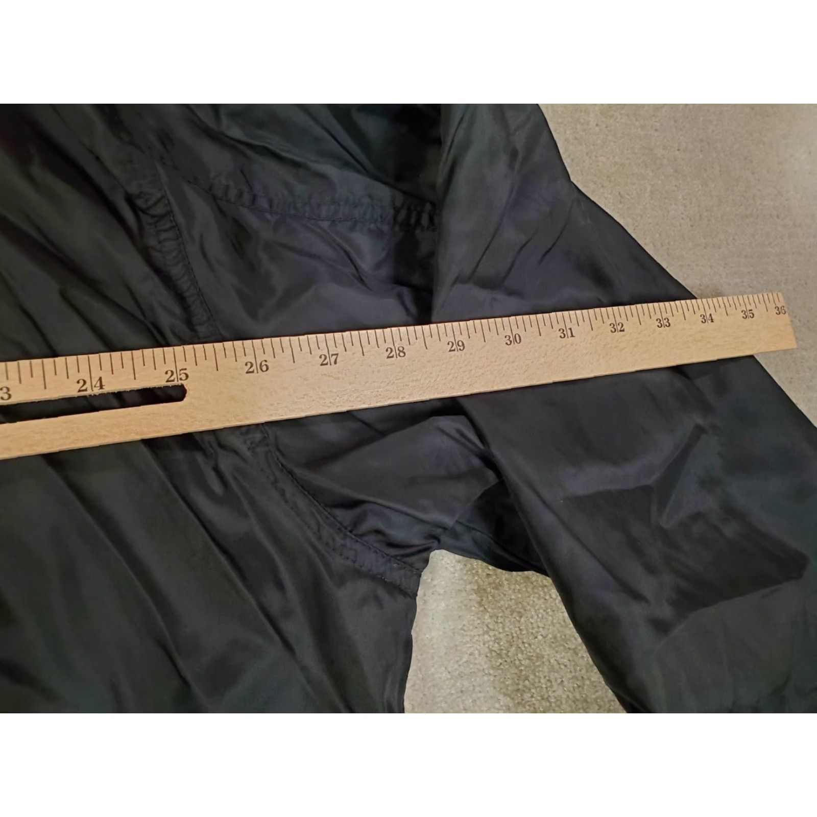 Nike VINTAGE Nike Jacket Mens 2XL Black Windbreaker Coat Lined Full Zip Logo 90s Size US XXL / EU 58 / 5 - 5 Thumbnail