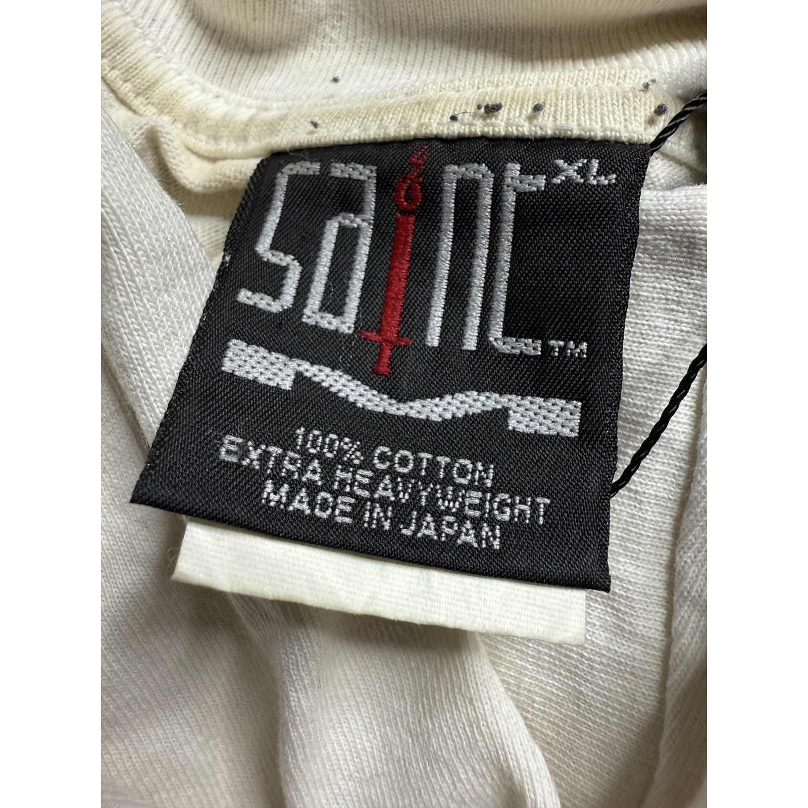 Saint Michael BAPE Saint Mx6 Tee White Used XL Size US XL / EU 56 / 4 - 3 Thumbnail