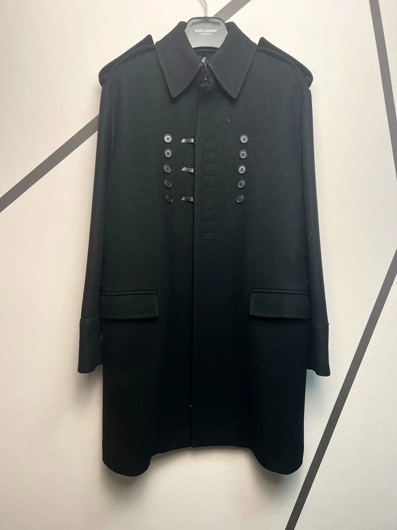 Dior Dior Fall/Winter 06 Double Breasted Belted Wool Coat 2503-N Size US L / EU 52-54 / 3 - 1 Thumbnail