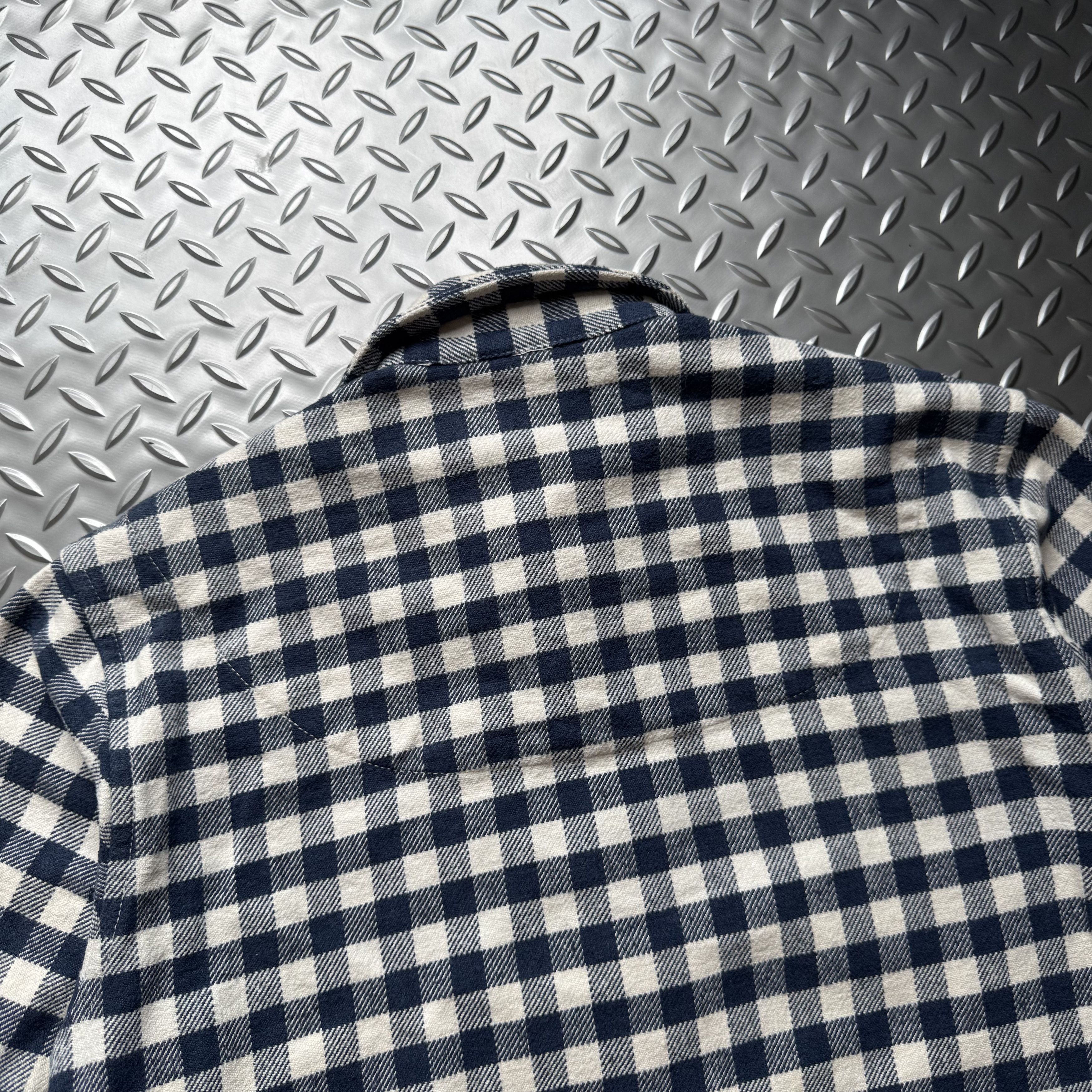 Japanese Brand 15 Jyuga Bottom Makers Plaid Work Jacket Size US S / EU 44-46 / 1 - 11 Thumbnail