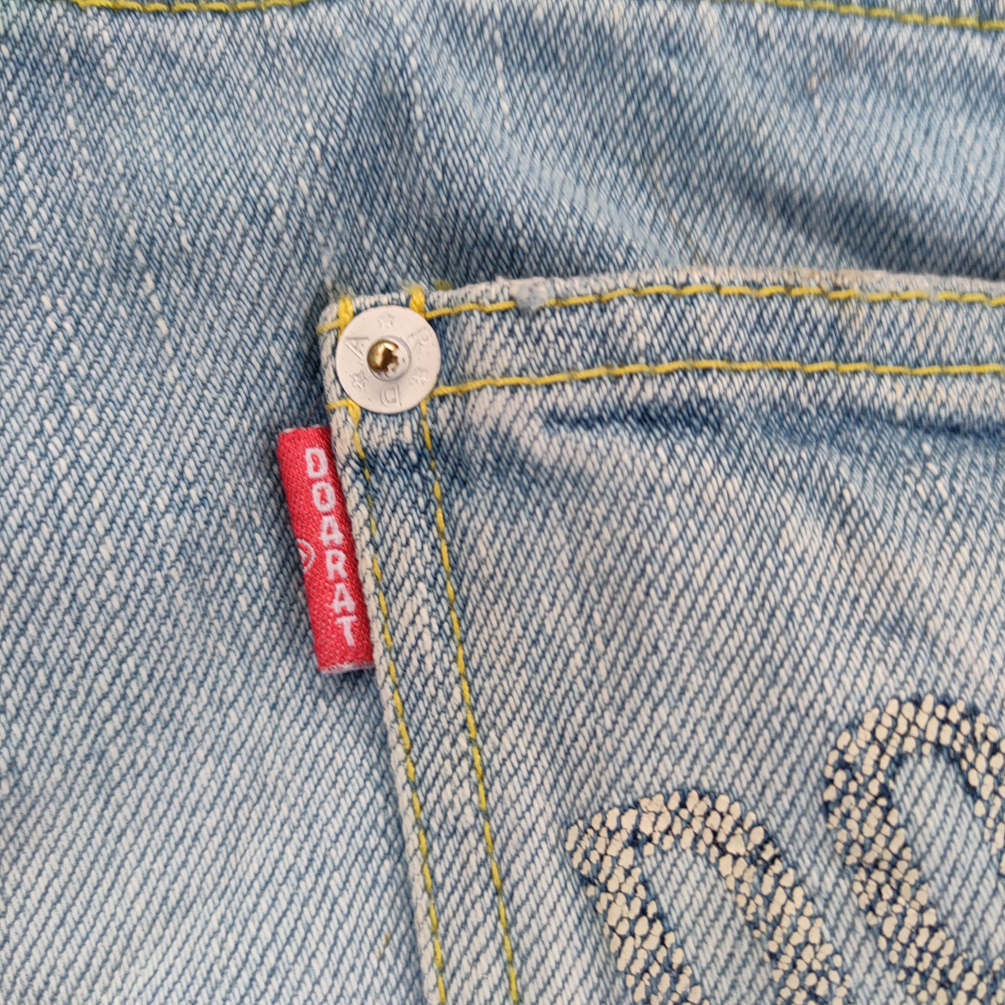 Japanese Brand W34 VINTAGE DOARAT PACHT FADED JEANS DENIM PANTS Size US 34 / EU 50 - 15 Thumbnail