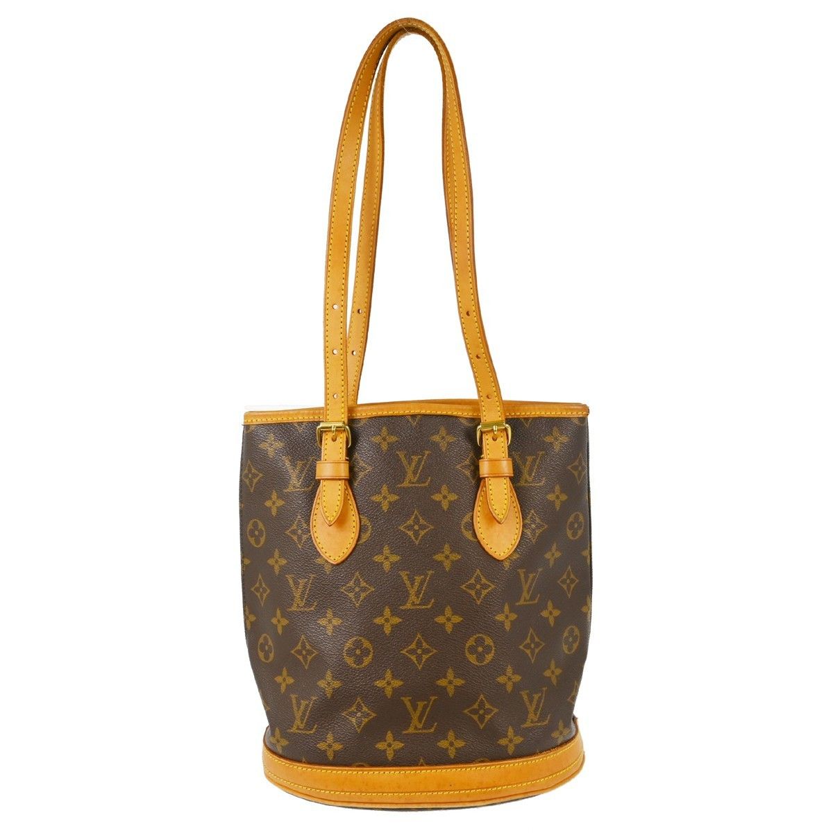 Louis Vuitton Louis Vuitton Petit Bucket Bag Monogram Canvas Size ONE SIZE - 1 Thumbnail