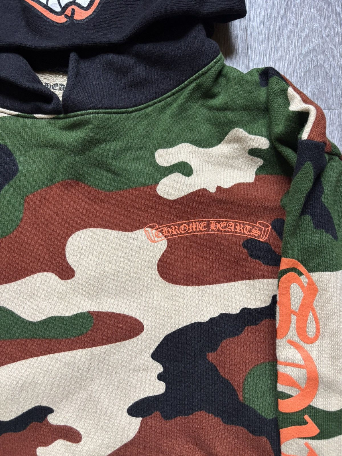 Chrome Hearts Chrome Hearts Matty Boy Camo Caution Hoodie Size US S / EU 44-46 / 1 - 5 Thumbnail