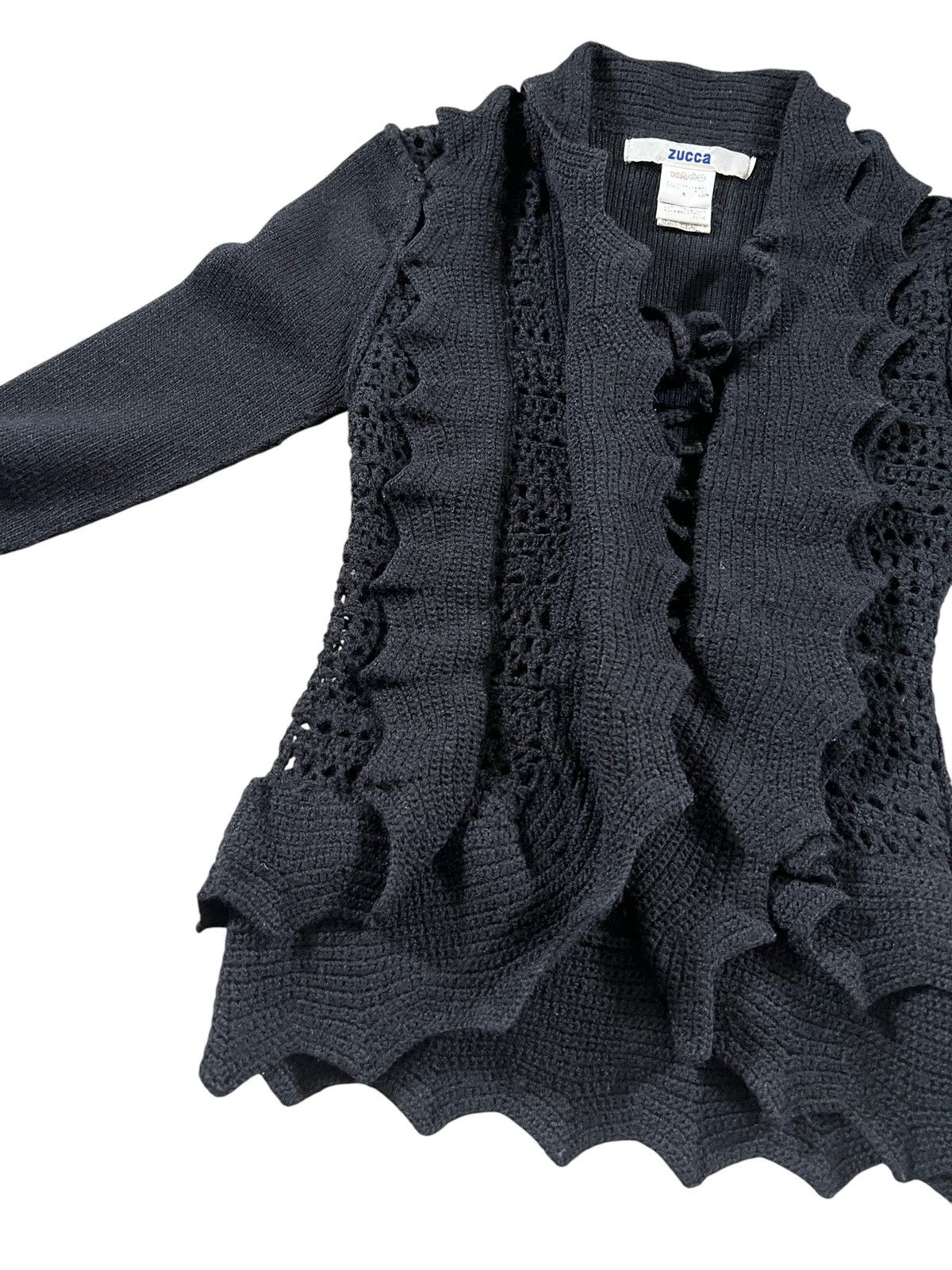 CABANE de ZUCCa 1990 Zucca Gothic Cardigan Size XS / US 0-2 / IT 36-38 - 6 Thumbnail