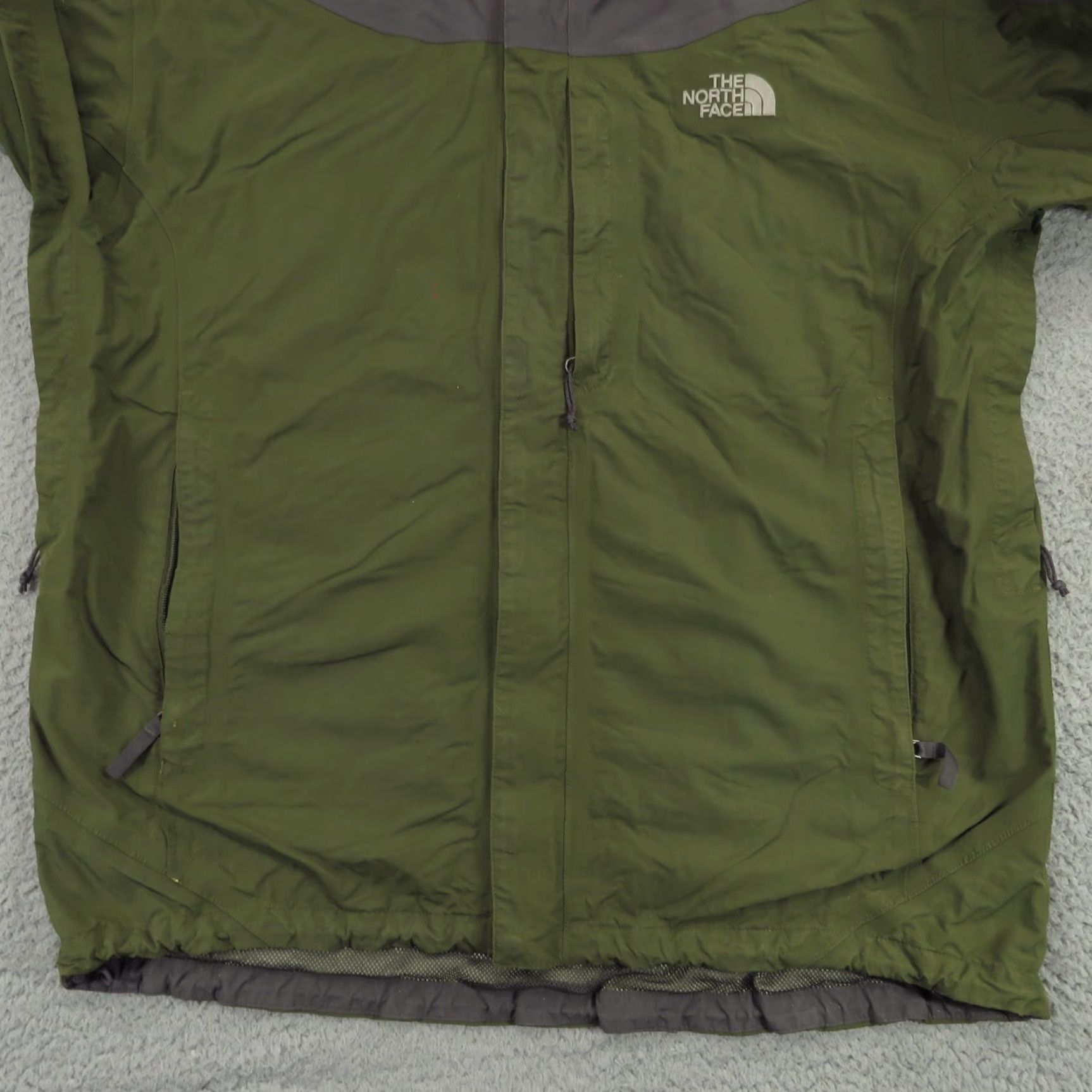 The North Face The North Face Jacket Mens XL Olive Green Hyvent Shell Vented Lightweight Taped FLAW Size US XL / EU 56 / 4 - 5 Thumbnail