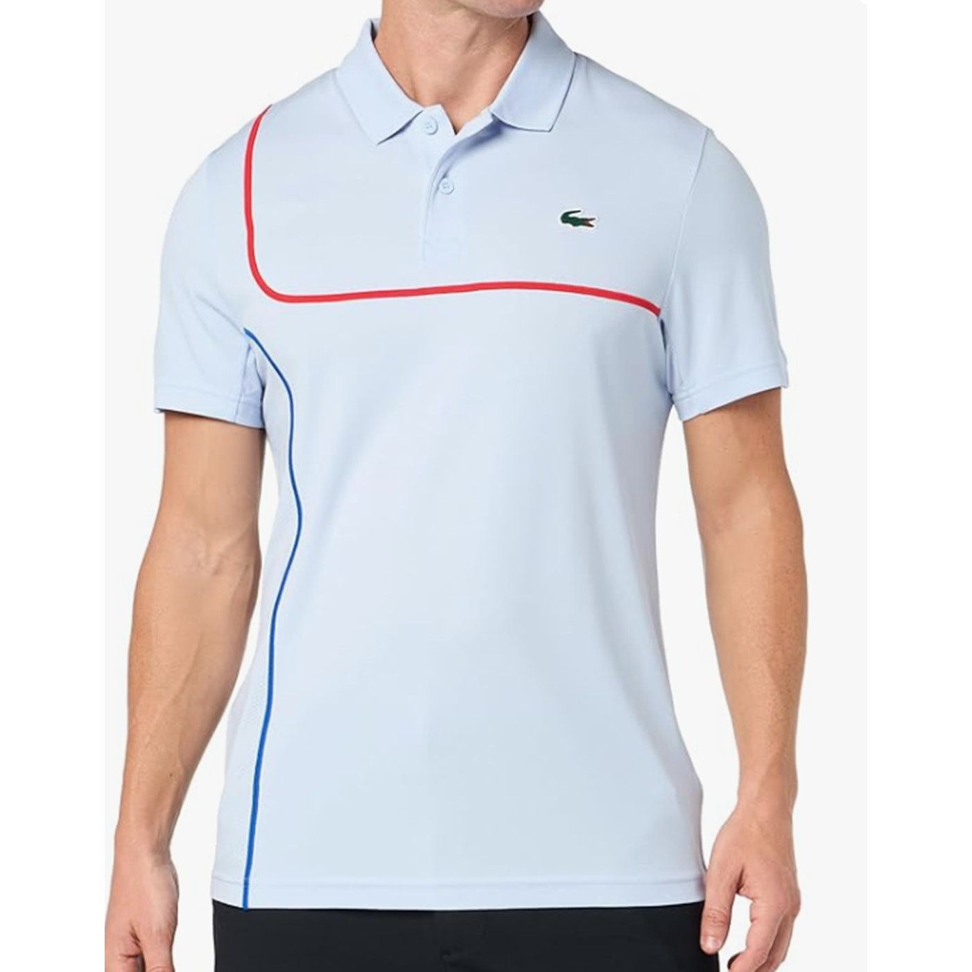 Lacoste Lacoste Men's Short Sleeve Regular Fit Tennis Polo Blue 2XL Size US XXL / EU 58 / 5 - 1 Thumbnail