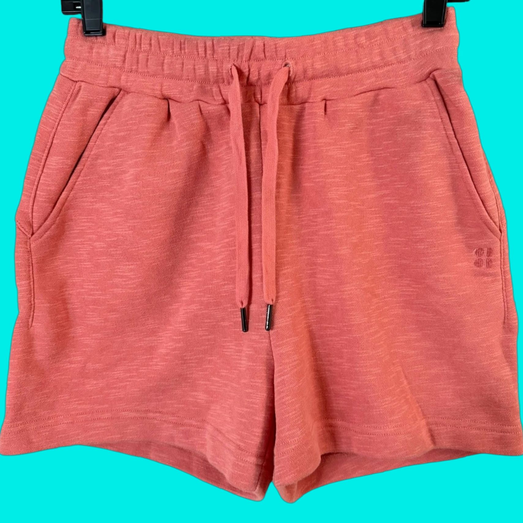 Sweaty Betty VINTAGE Sweaty Betty High-Waist Longline Sweat Shorts Orange Women XS Sweat Size 26" / US 2 / IT 38 - 1 Thumbnail