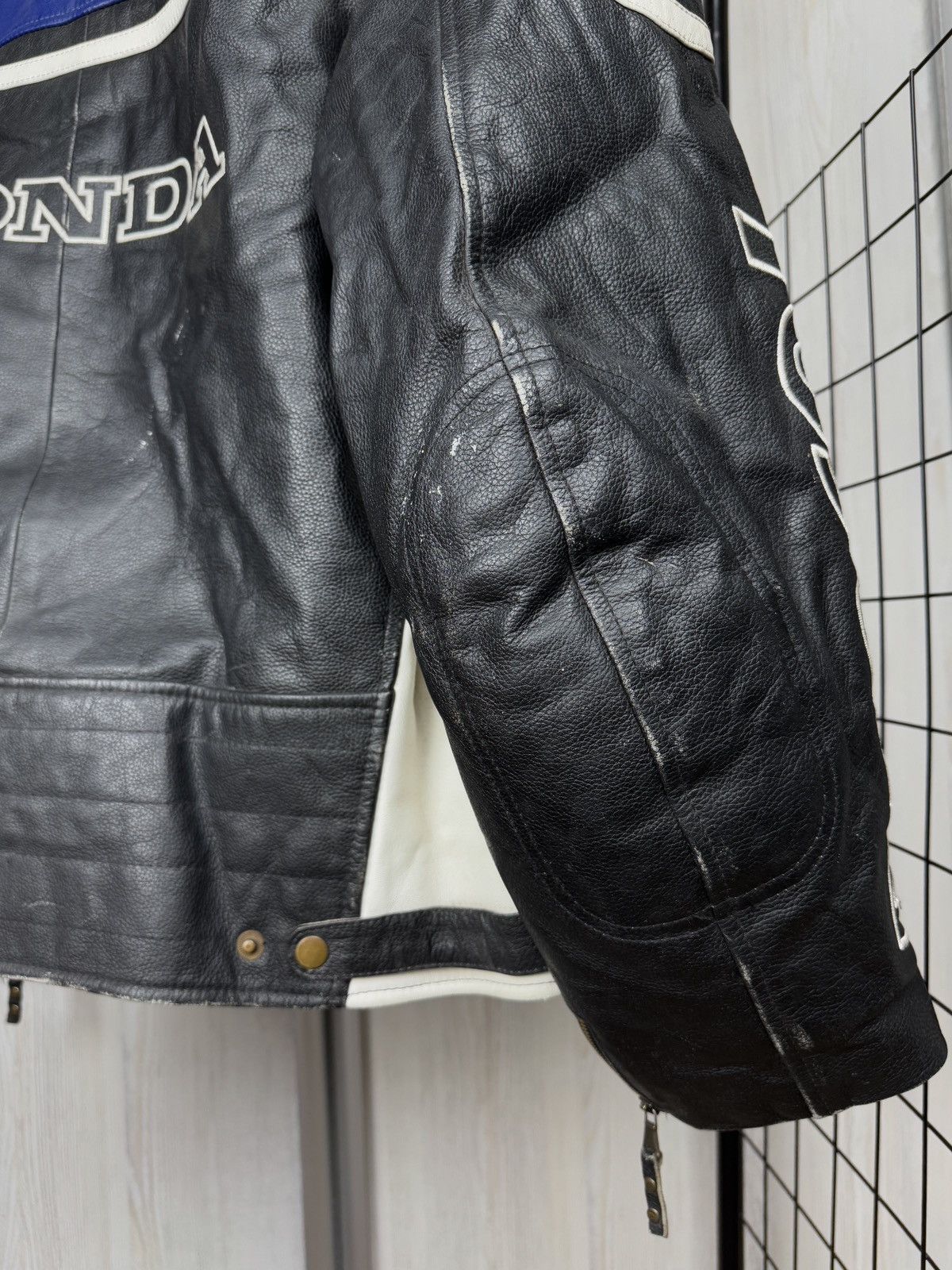 Honda Vintage Honda Repsol Motul Leather Moto Jacket w/ Protection Size US XXL / EU 58 / 5 - 12 Thumbnail