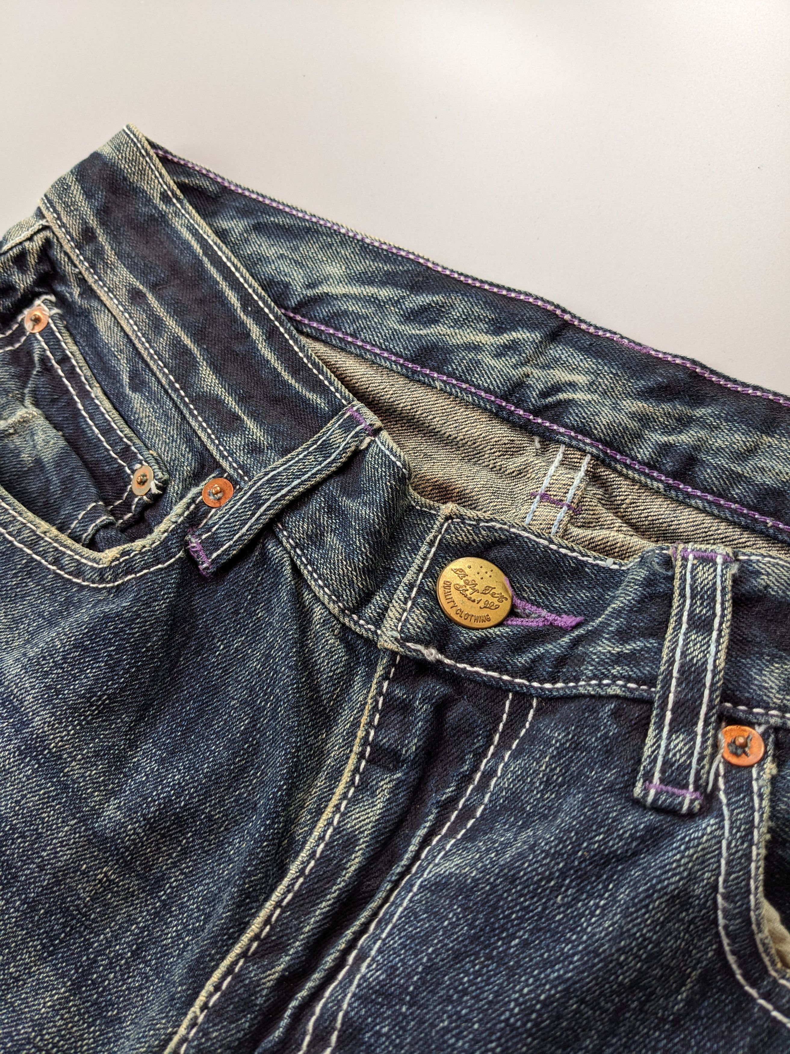 Takeo Kikuchi Takeo Kikuchi patchwork grunge jeans Size US 32 / EU 48 - 5 Thumbnail