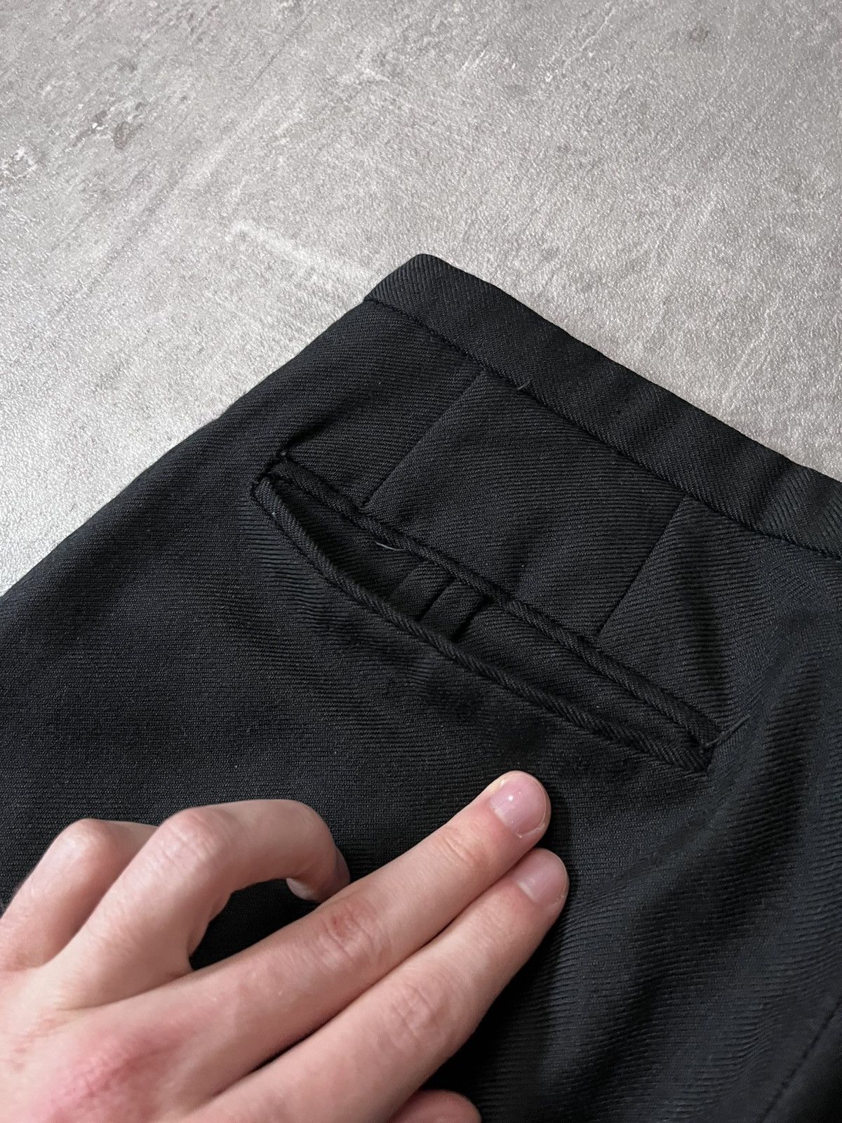 Carol Christian Poell Carol Christian Poell A/W 96-97 wool black pants Size US 28 / EU 44 - 12 Thumbnail