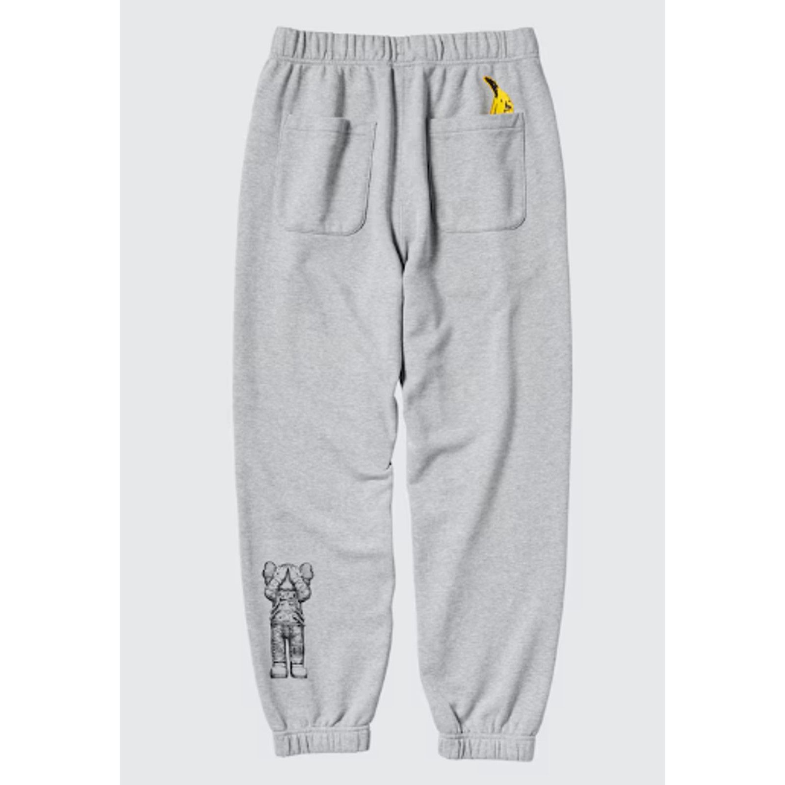 Kaws × Uniqlo KAWS x Uniqlo x Andy Warhol Graphic Sweatpants Gray XL NEW Size US 36 / EU 52 - 2 Thumbnail