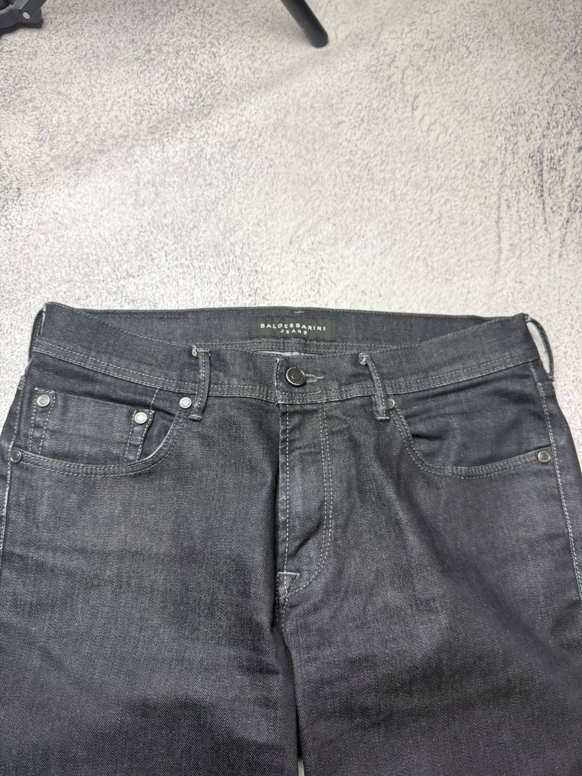 Baldessarini VINTAGE BLACK BALDESSARINI JEANS DENIM PANTS Y2K LUXURY MONE Size US 34 / EU 50 - 14 Thumbnail