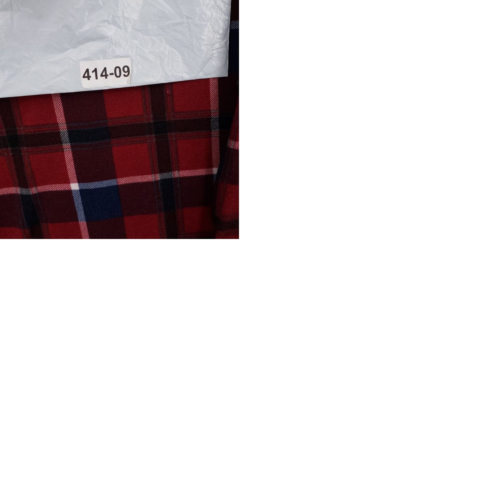 Vintage Rue Shirt Womens 2X XXL Red Plaid Button Up Long Sleeve Polyester Collared Size XXL / US 16-18 / IT 52-54 - 9 Thumbnail