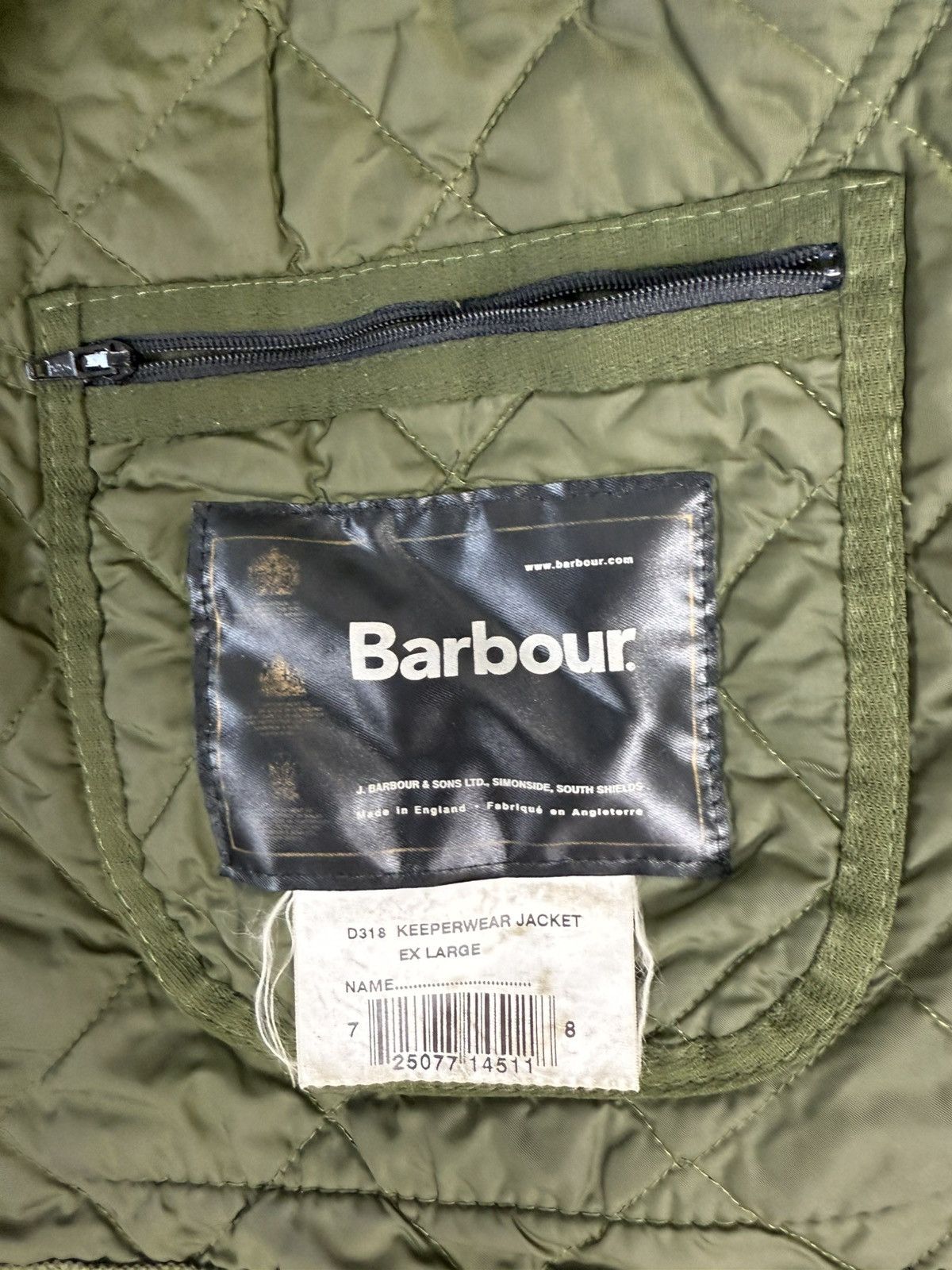 Barbour Barbour vintage keeperwear Jacket Size US XL / EU 56 / 4 - 10 Thumbnail