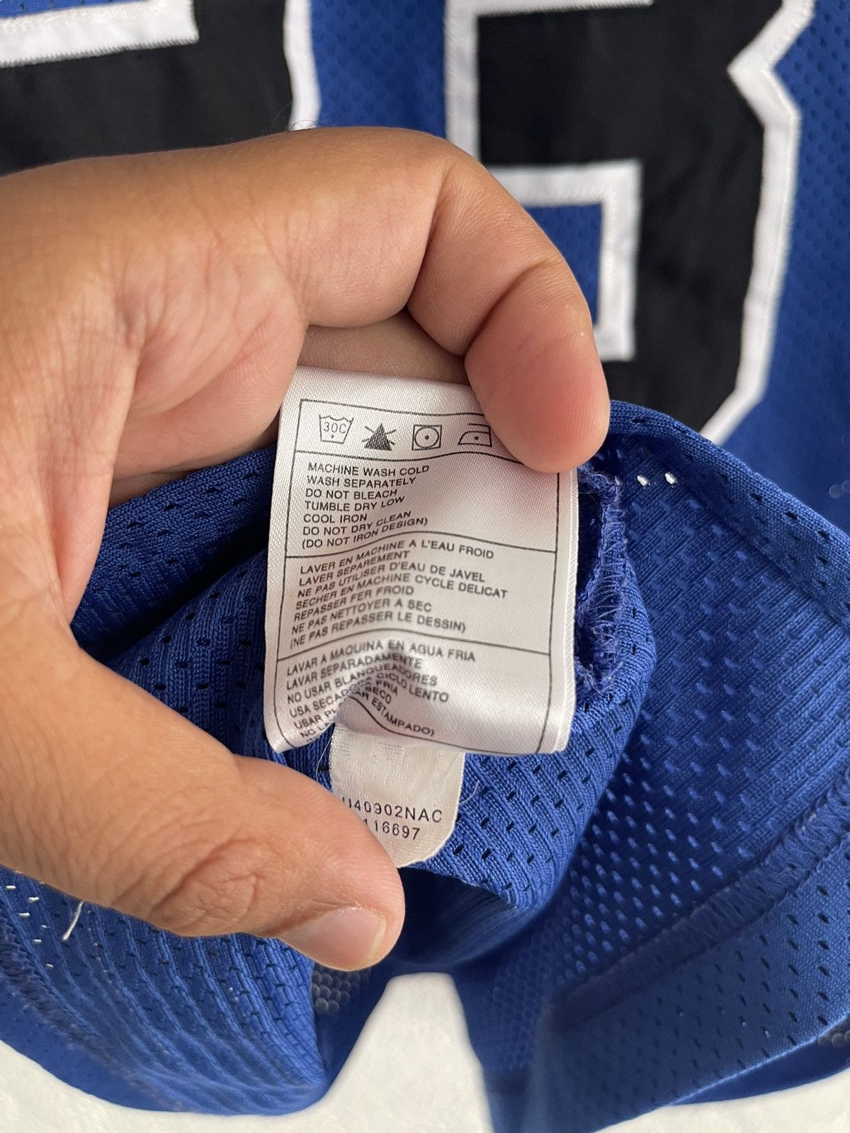 Jordan Brand Vintage Michael Jordan 23 Basketball Jersey Blue Size US M / EU 48-50 / 2 - 10 Thumbnail