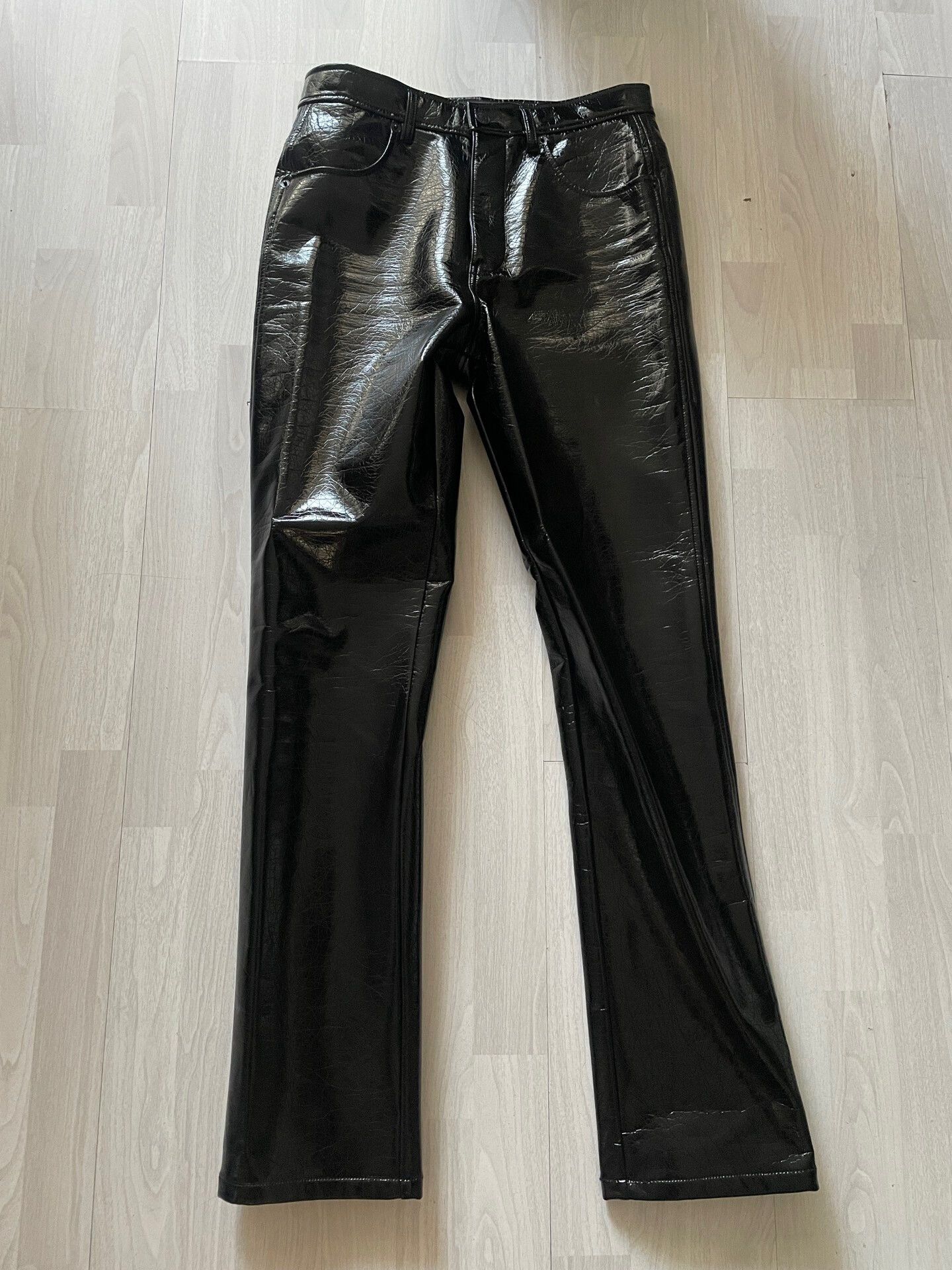 Diesel Diesel Patent Leather Slim Pants Size 29" - 1 Thumbnail