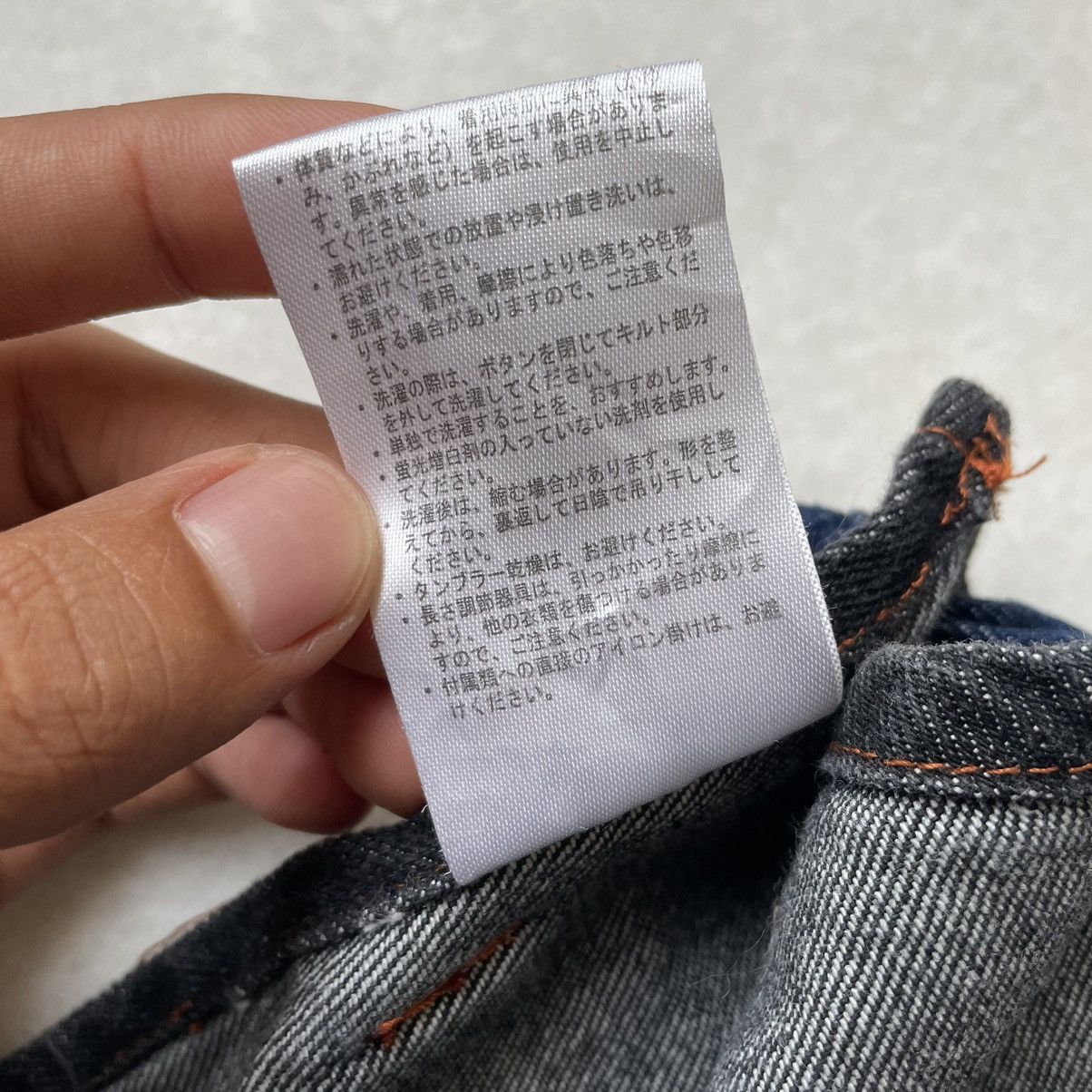 If Six Was Nine Rare Apron Fieldcore Patchwork Denim Multiple Pocket Size ONE SIZE - 8 Thumbnail