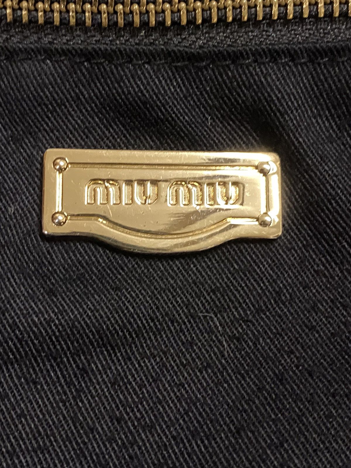 Miu Miu Miu Miu big logo nylon bag Size ONE SIZE - 7 Thumbnail
