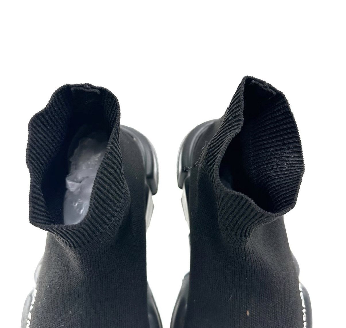 Balenciaga Balenciaga Speed Black Logo Sock Sneakers K12 Size US 7 / IT 37 - 4 Thumbnail