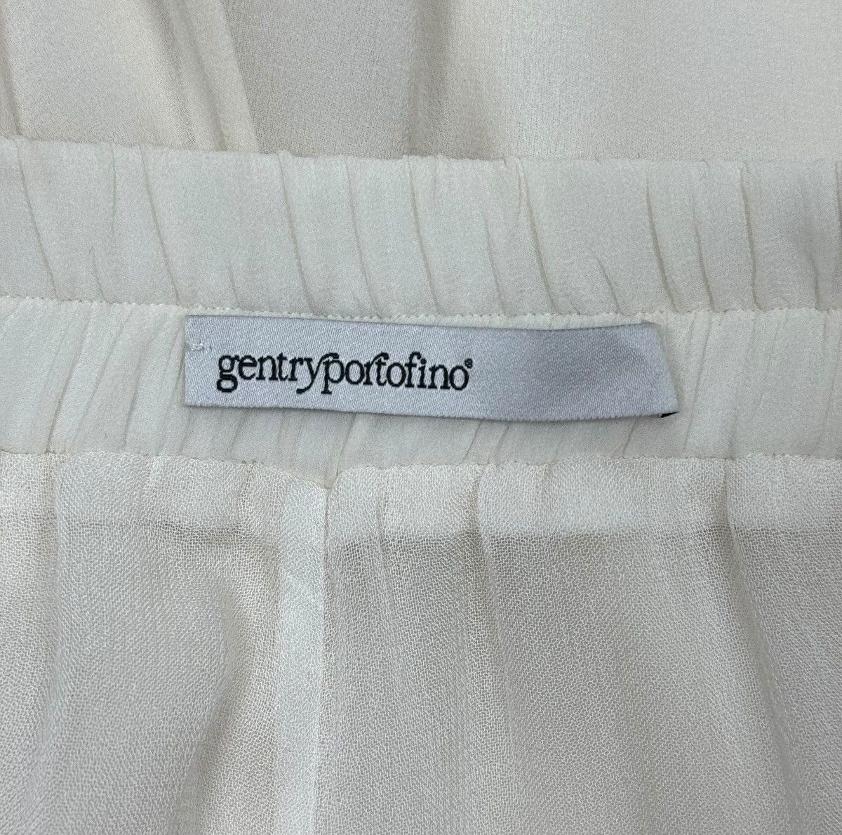 Other Gentryportofino Ivory Pants Women size IT40 US6 Size 27" / US 4 / IT 40 - 8 Thumbnail