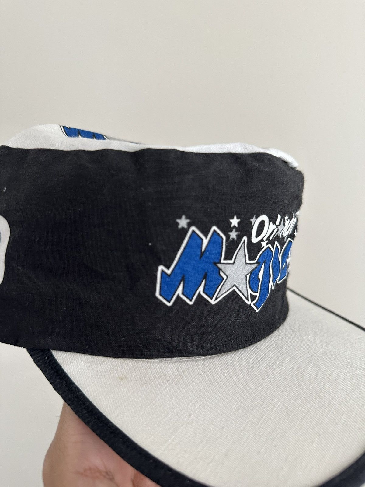 NBA × Twins Enterprise Inc. × Vintage Vintage 1980's Orlando Magic Painter’s Hat Twins Ent..Inc Size ONE SIZE - 8 Thumbnail