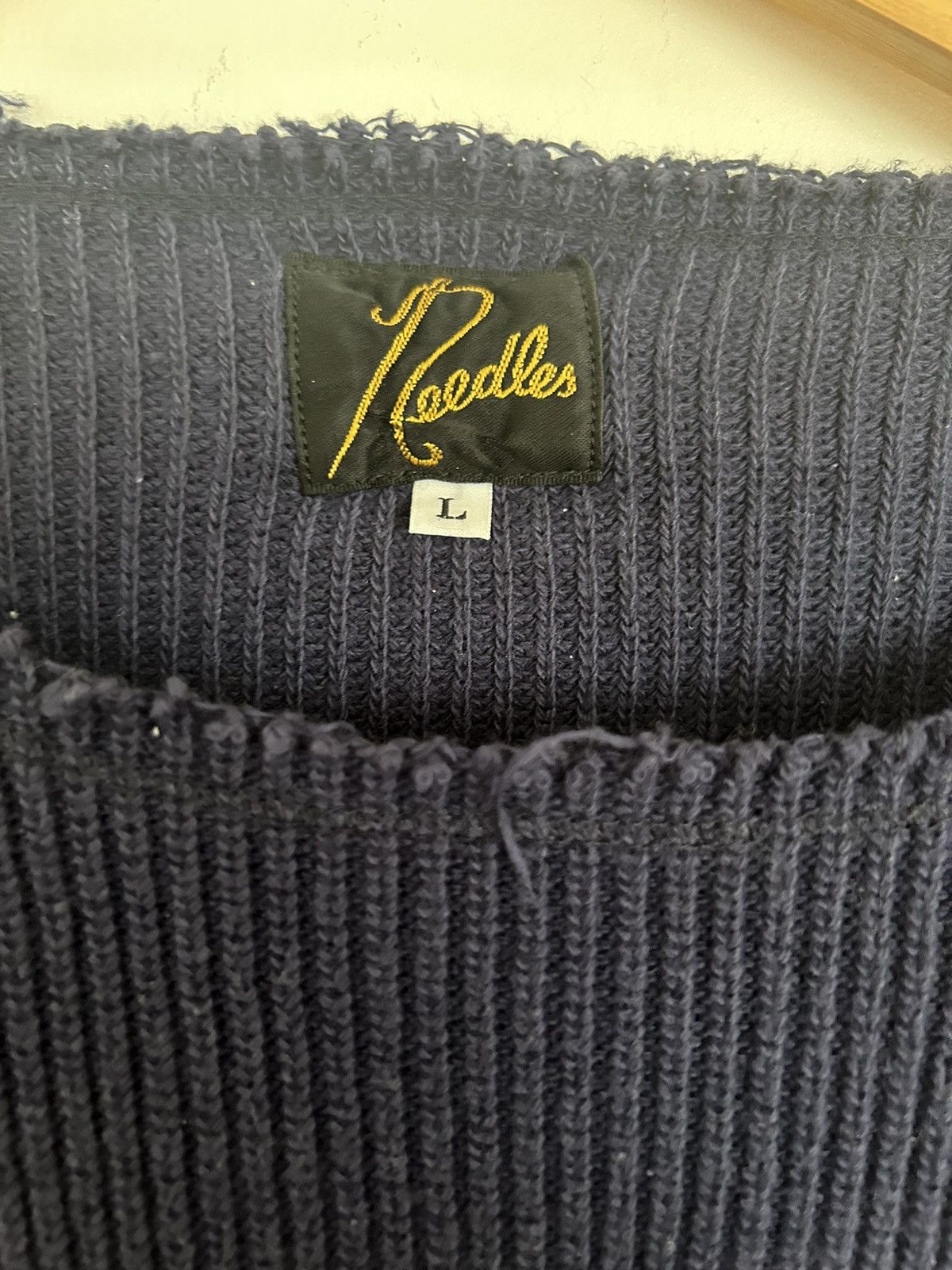 Needles Needles sweater navy Size US M / EU 48-50 / 2 - 2 Thumbnail