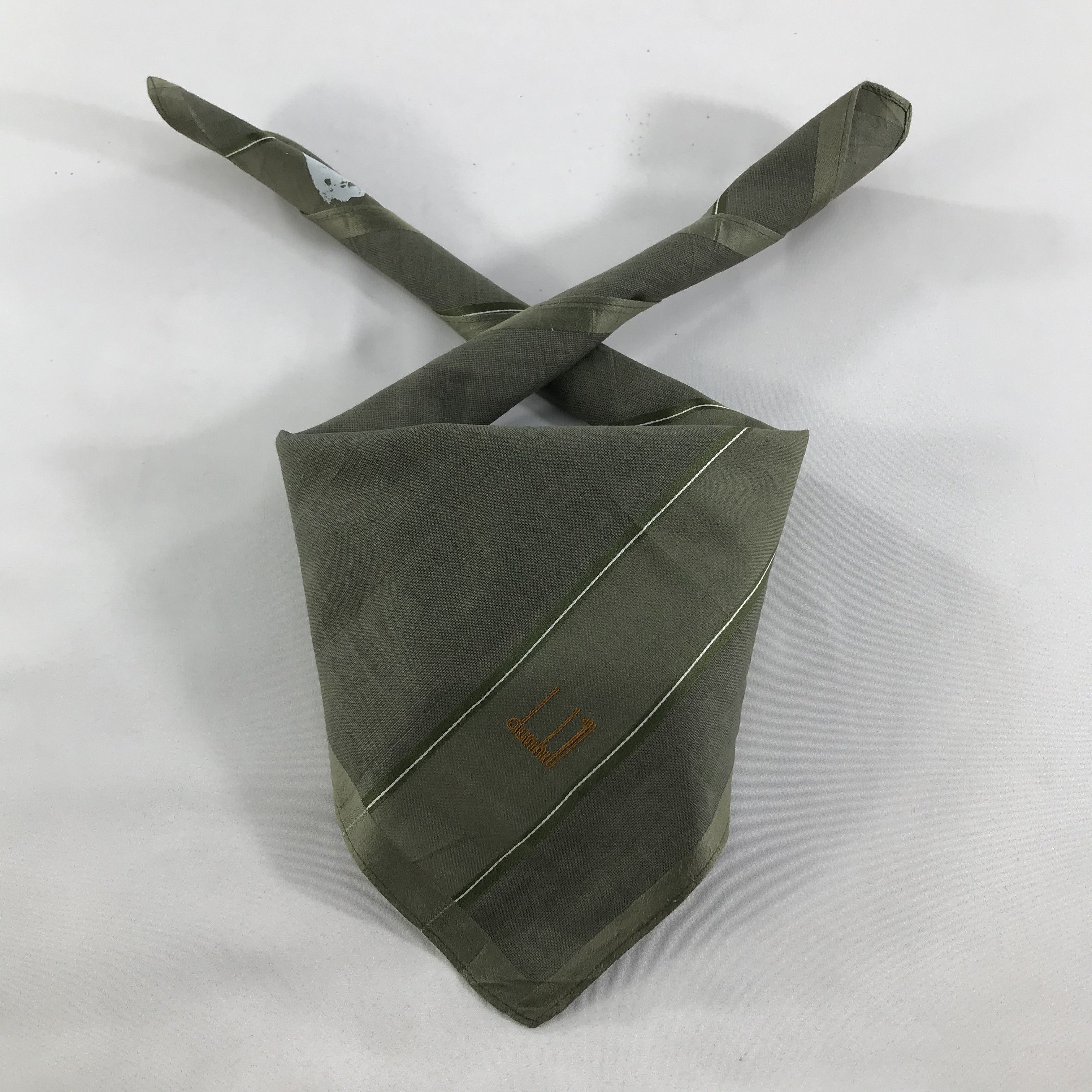 Alfred Dunhill × Vintage Dunhill Bandana / Handkerchief / Neckerchief - S1259 Size ONE SIZE - 3 Thumbnail