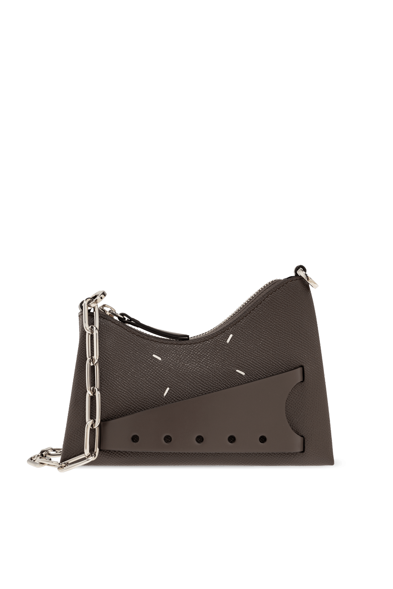 Maison Margiela oc11z0325 Size: OS / Snatched Micro Shoulder Bag in Brown Size ONE SIZE - 1 Thumbnail